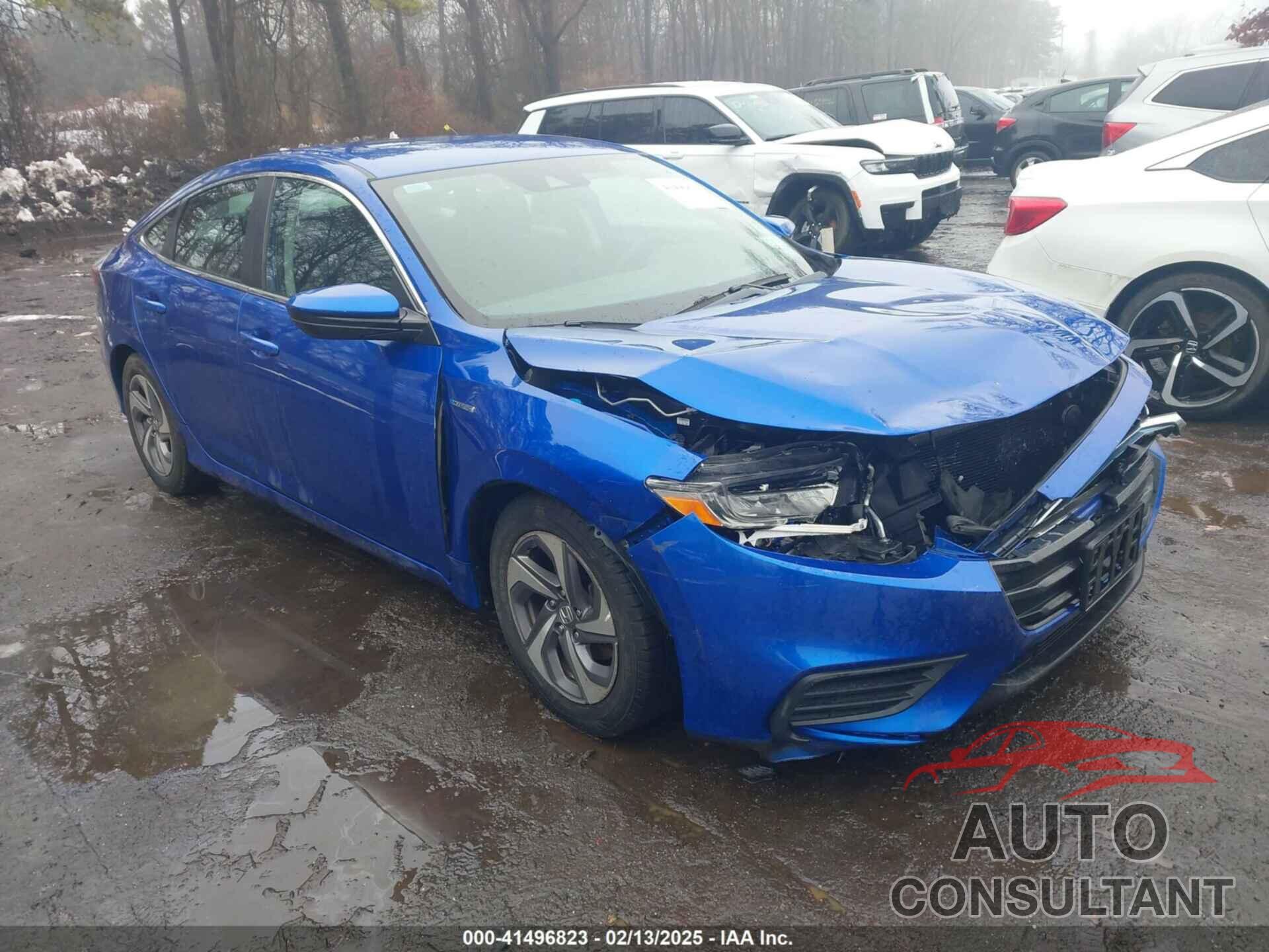 HONDA INSIGHT 2019 - 19XZE4F11KE005945