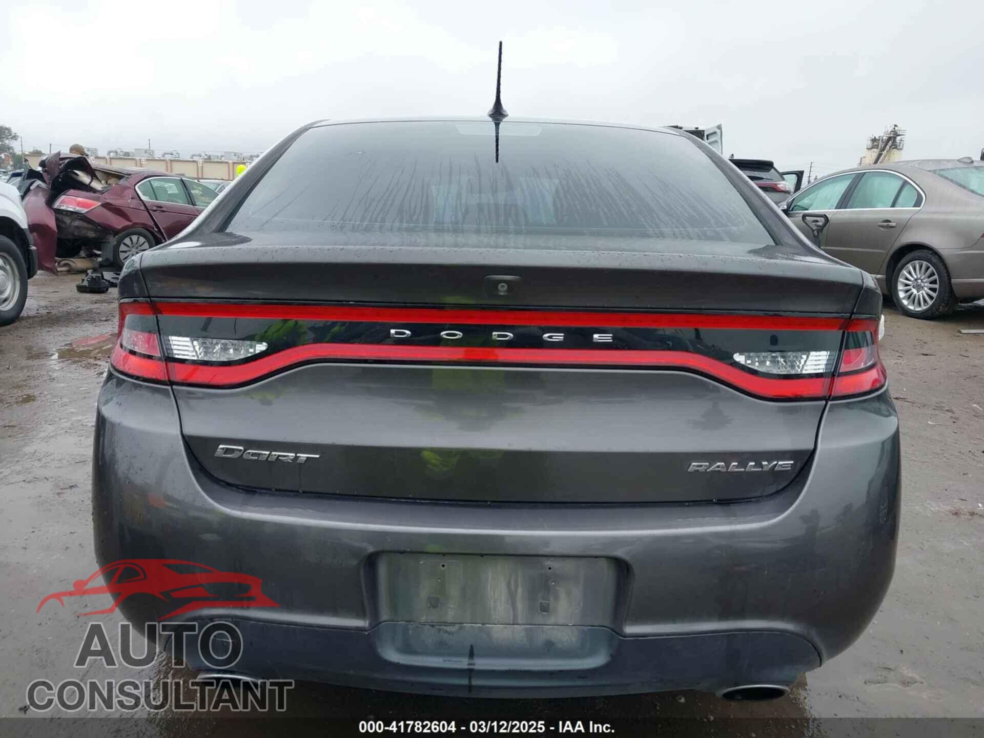 DODGE DART 2015 - 1C3CDFBB6FD301073