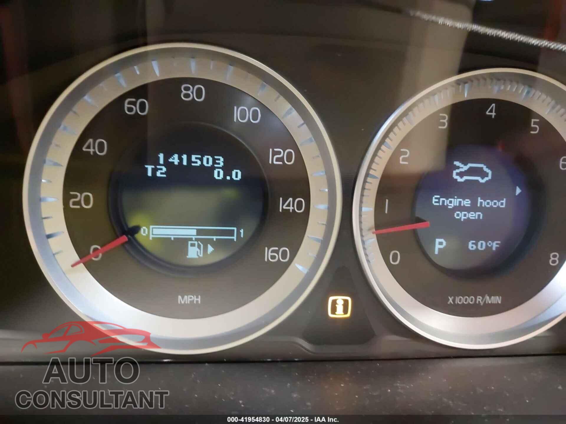 VOLVO XC60 2011 - YV4940DZ2B2189727