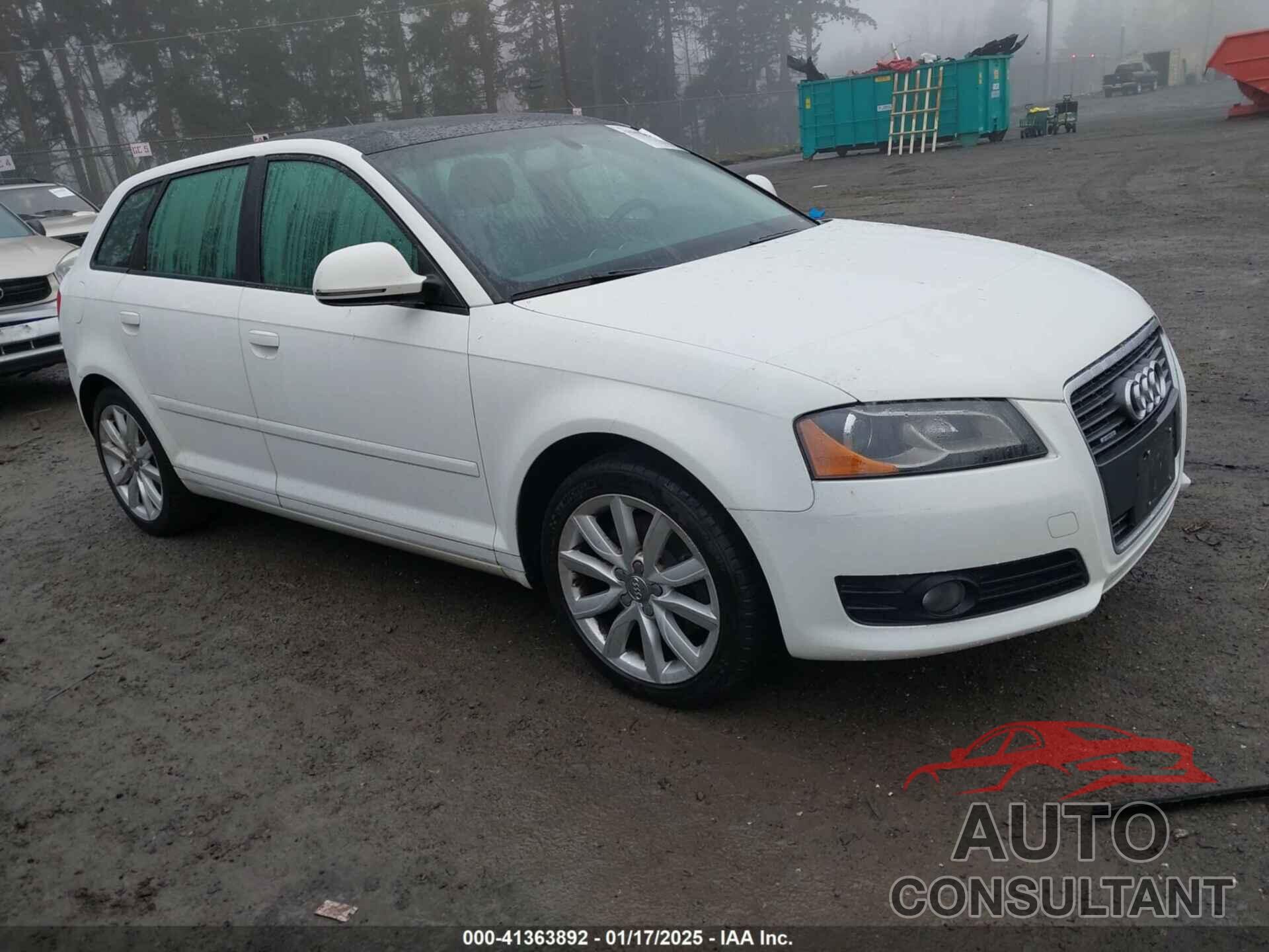 AUDI A3 2009 - WAUKF78P79A017190