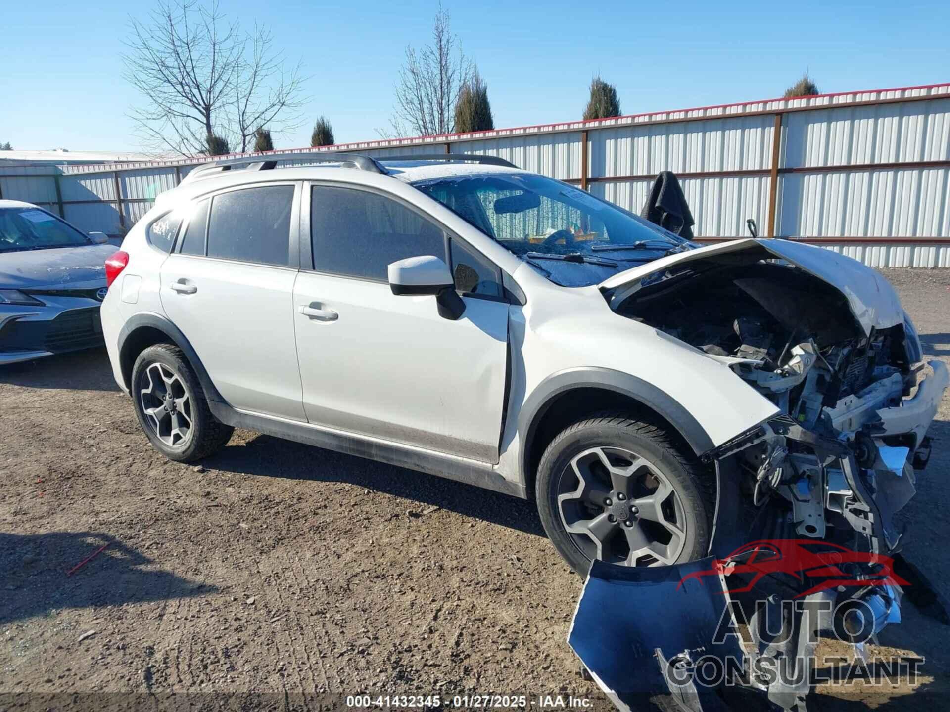 SUBARU XV CROSSTREK 2015 - JF2GPADC4F8278805