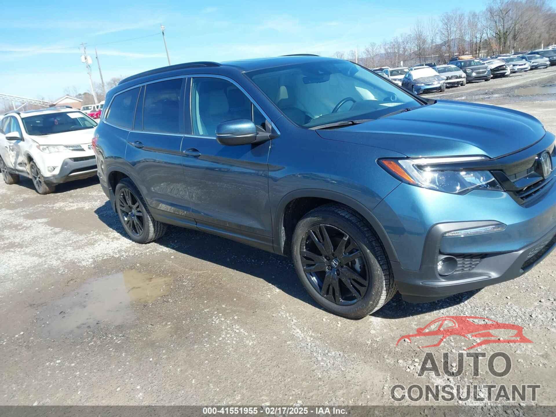 HONDA PILOT 2021 - 5FNYF6H26MB019671