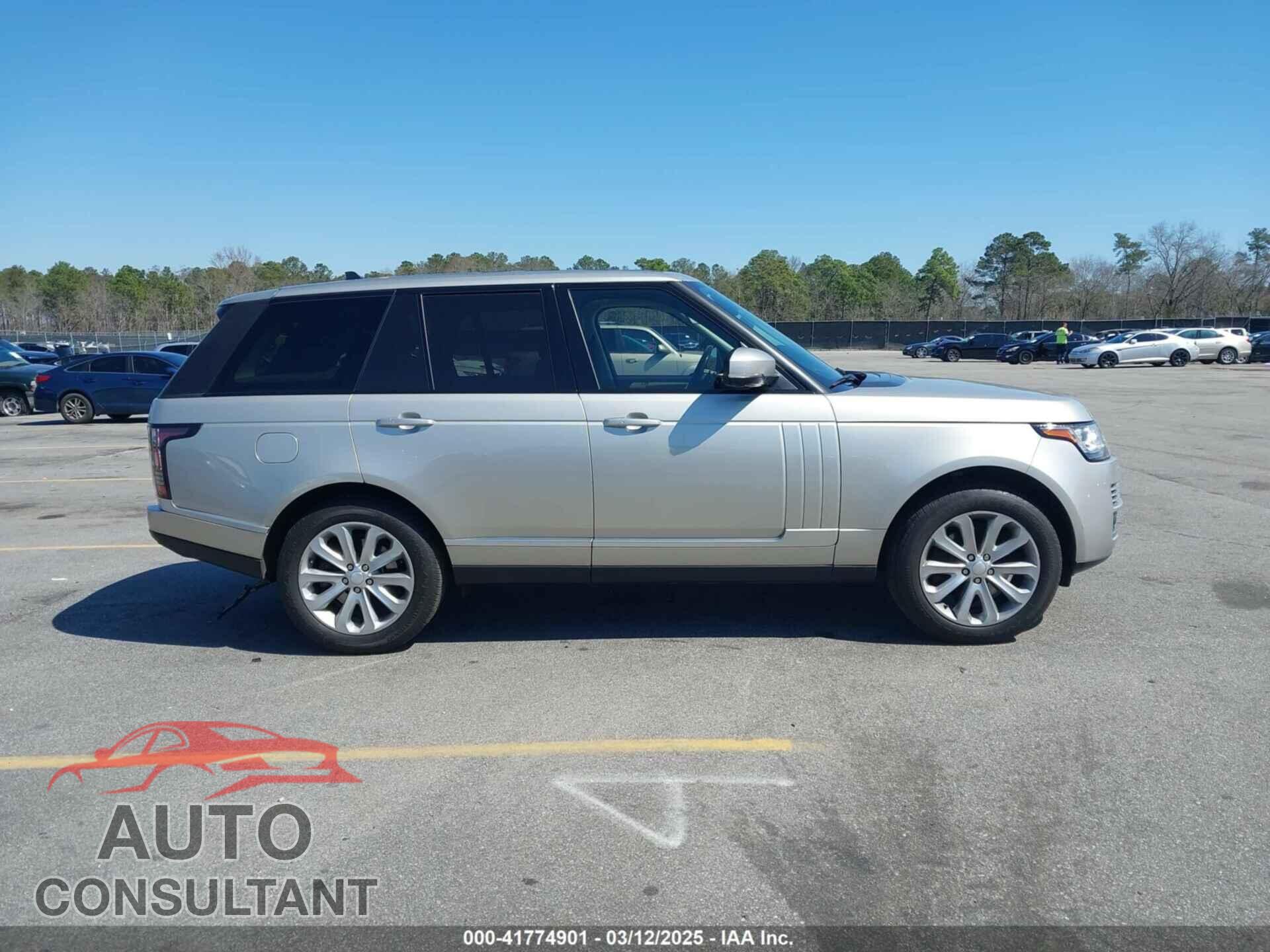 LAND ROVER RANGE ROVER 2015 - SALGS2VF8FA230432