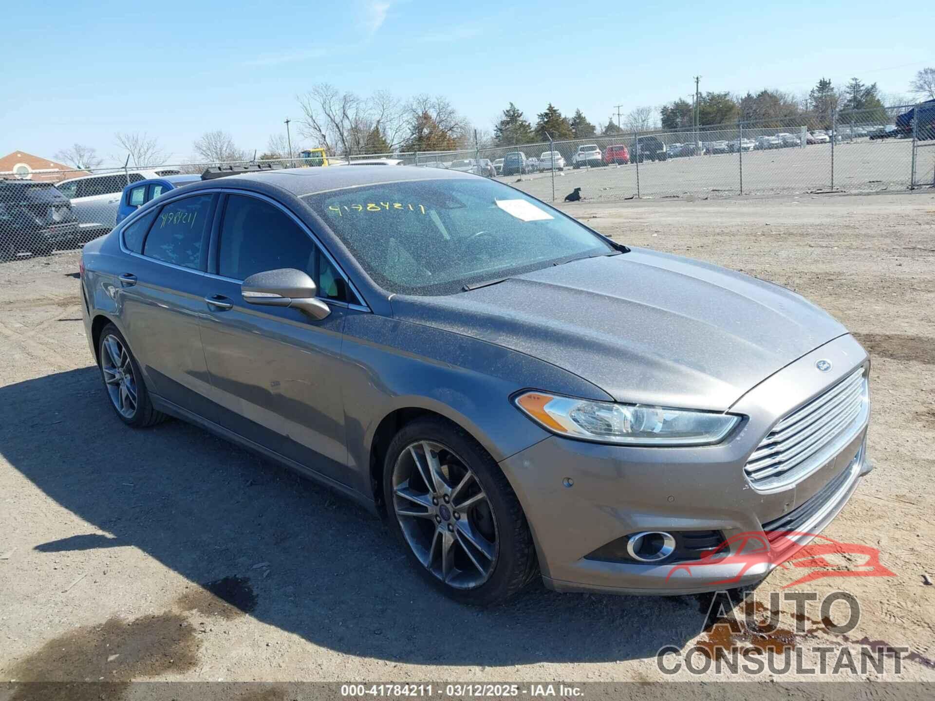 FORD FUSION 2013 - 3FA6P0K9XDR127030
