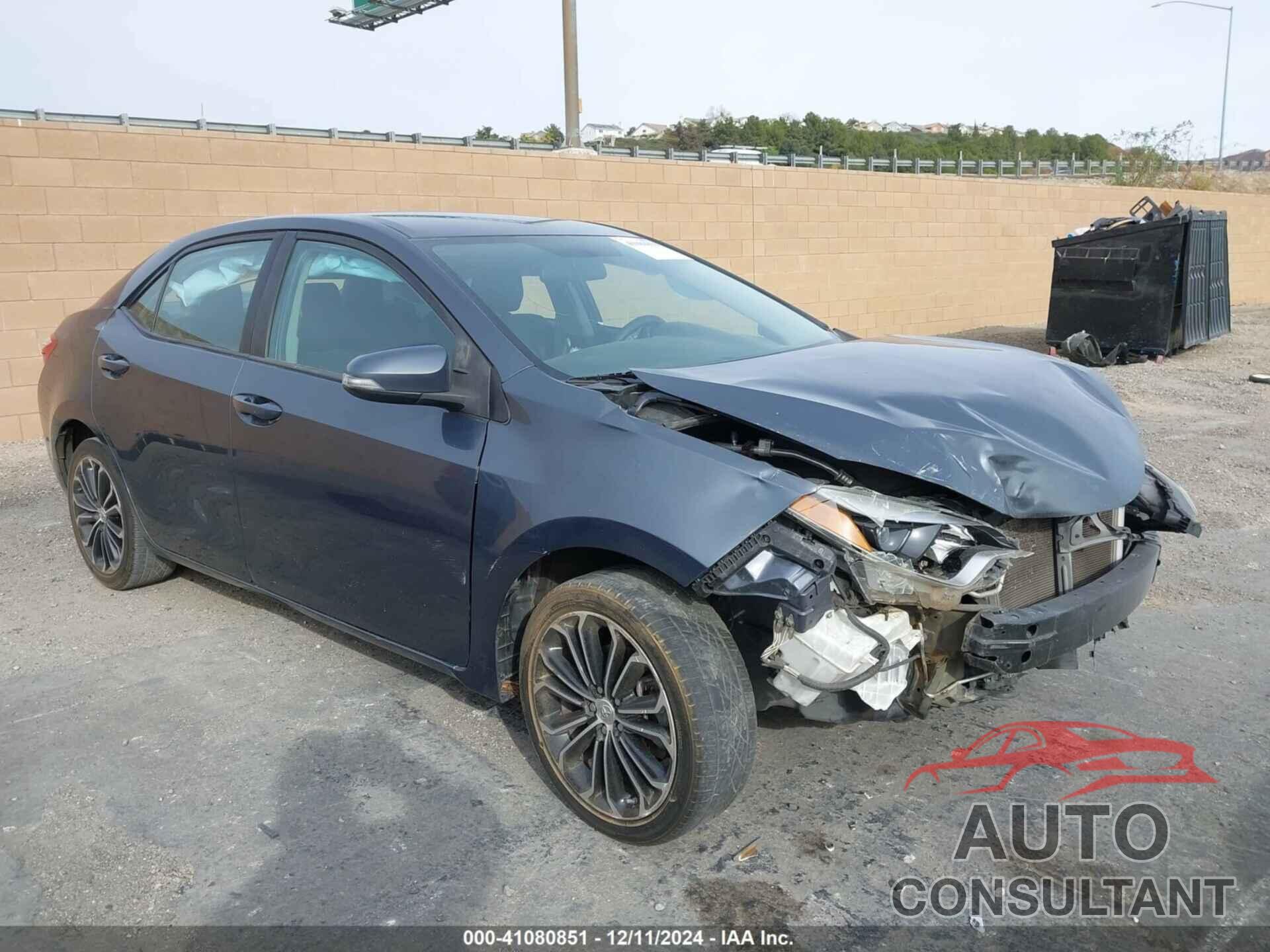 TOYOTA COROLLA 2015 - 5YFBURHEXFP235439