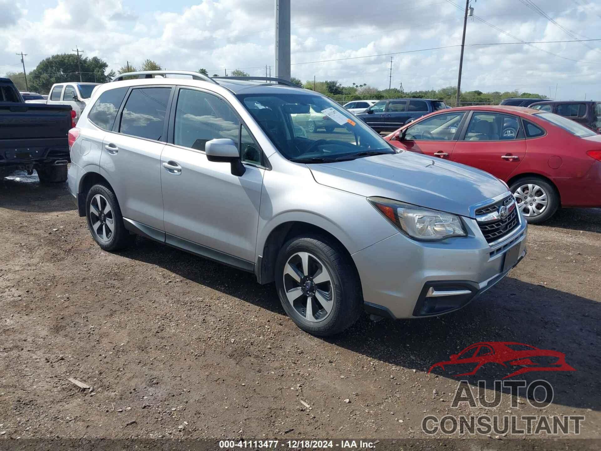 SUBARU FORESTER 2018 - JF2SJAECXJH588900