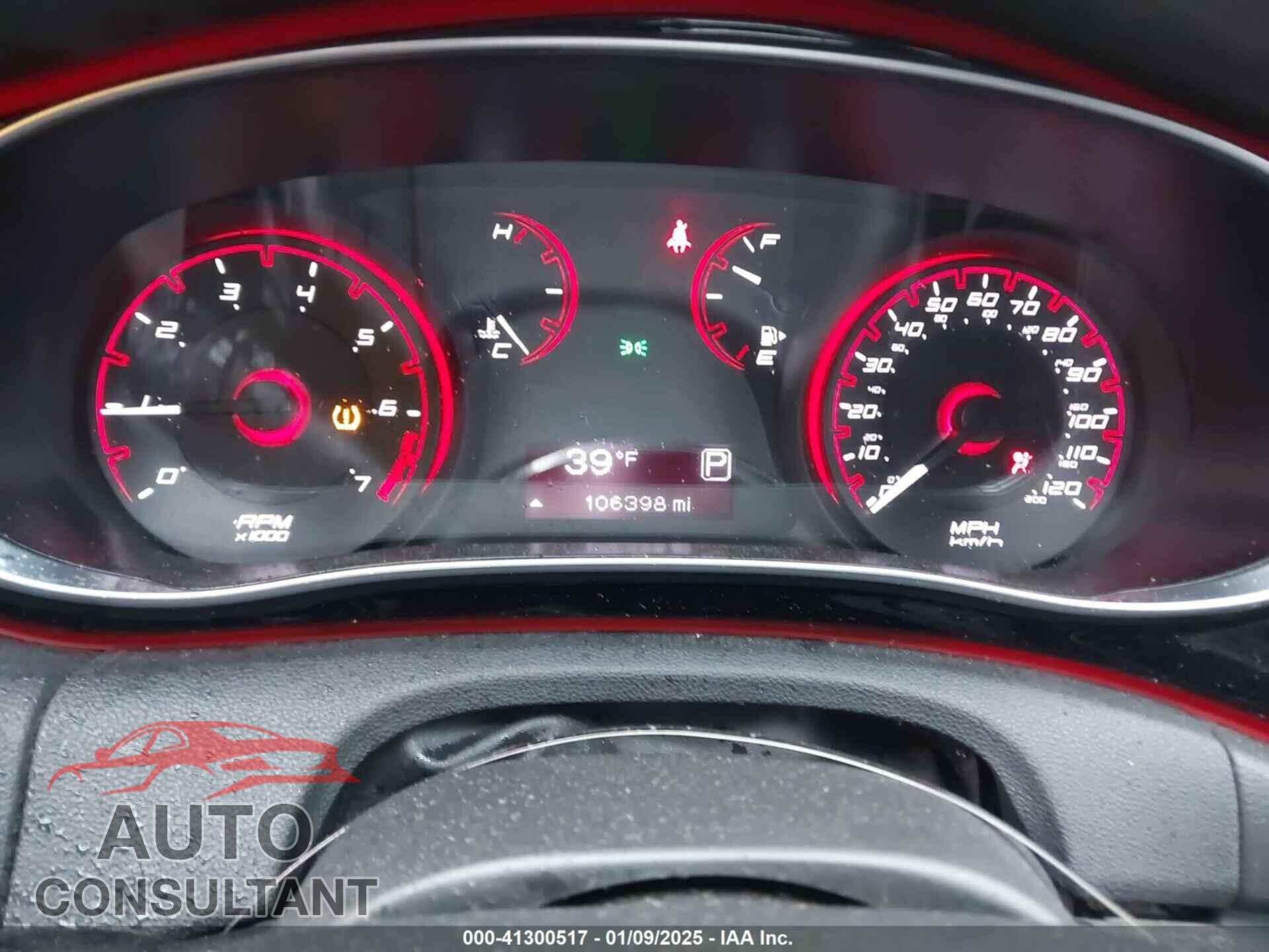 DODGE DART 2015 - 1C3CDFBB7FD279200