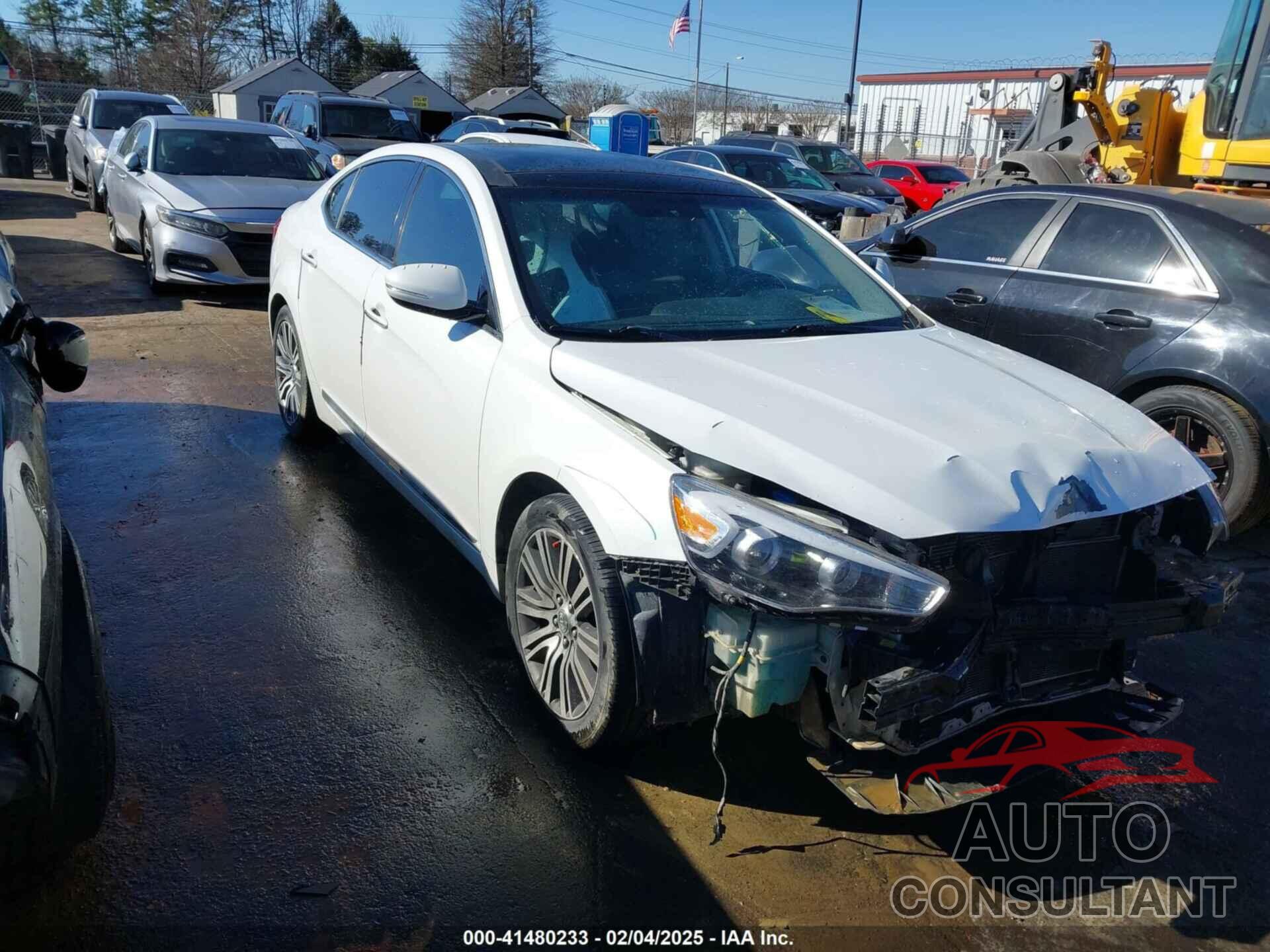 KIA CADENZA 2015 - KNALN4D7XF5196941