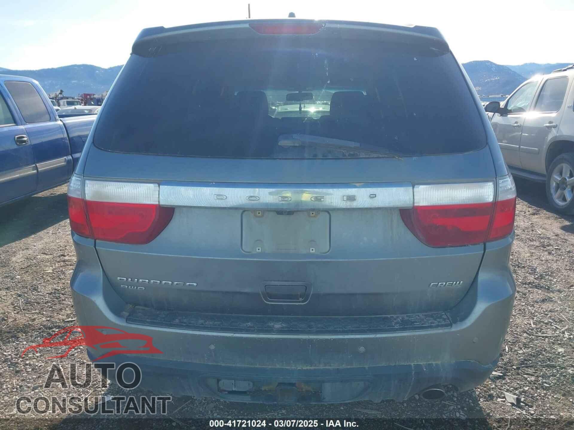 DODGE DURANGO 2011 - 1D4RE4GGXBC628235
