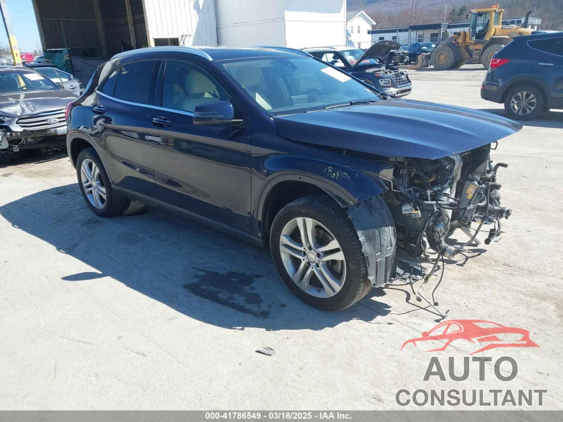 MERCEDES-BENZ GLA 250 2017 - WDCTG4GB9HJ343008