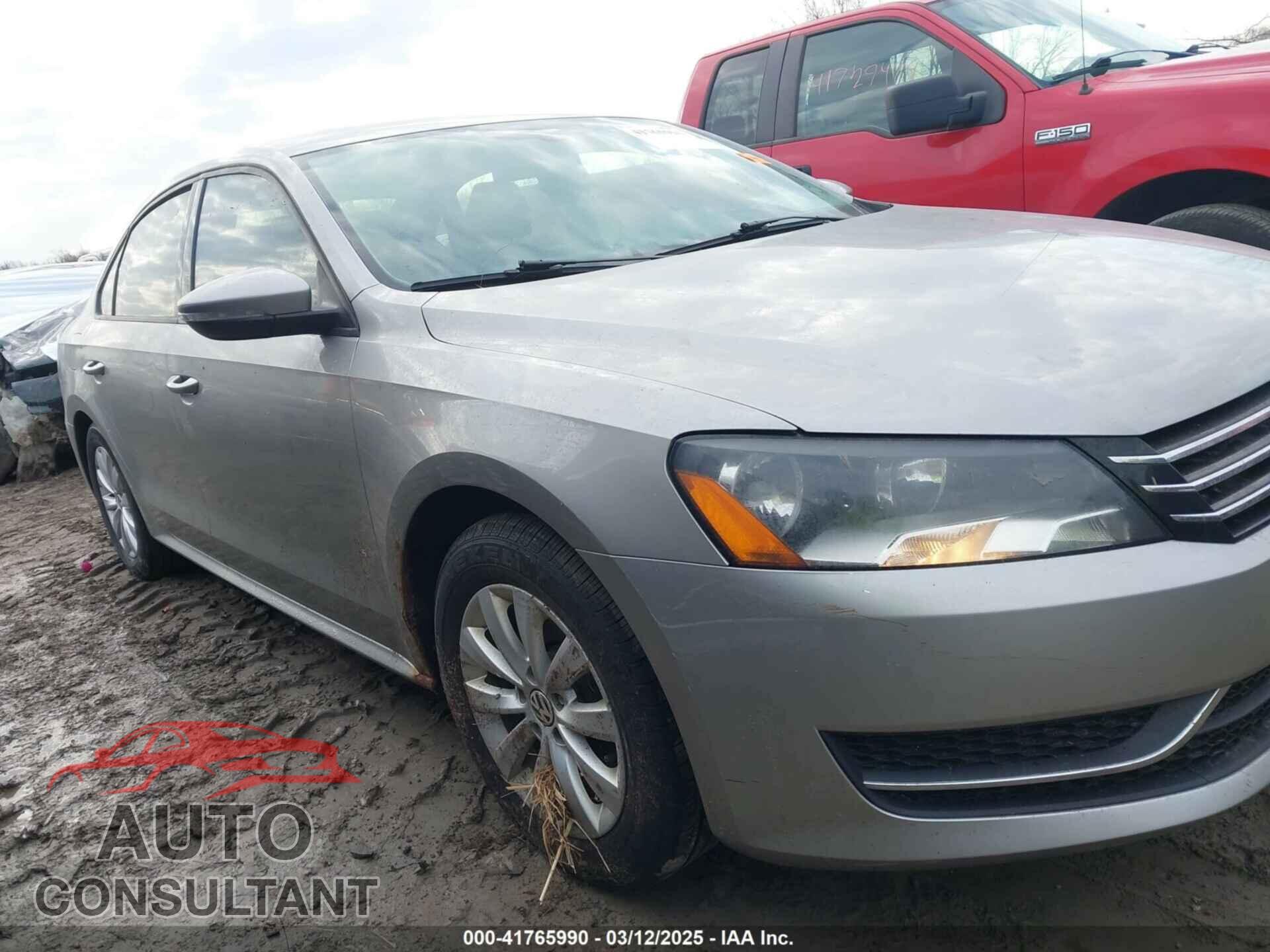VOLKSWAGEN PASSAT 2012 - 1VWAP7A34CC089363