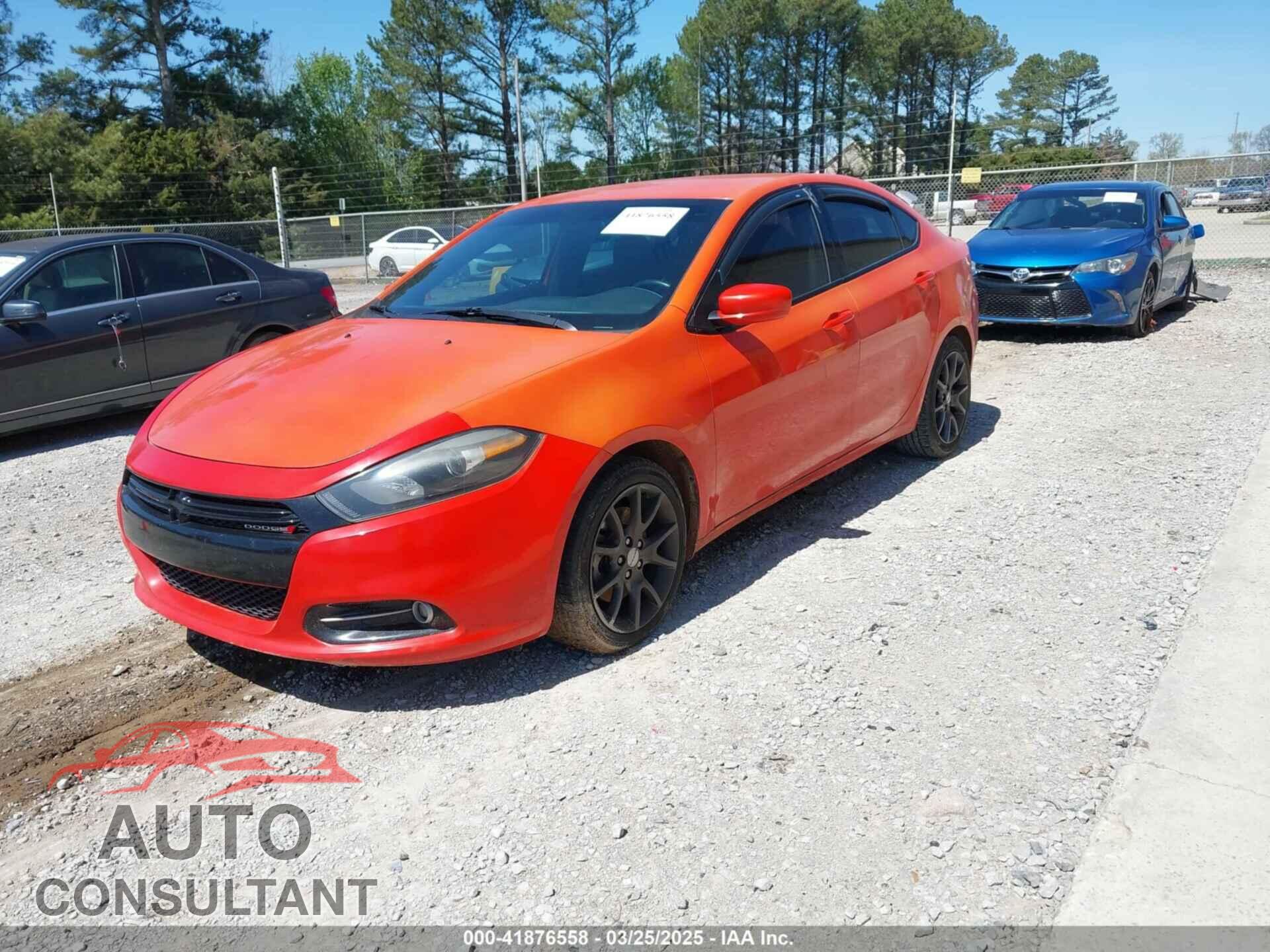 DODGE DART 2015 - 1C3CDFBB0FD310819
