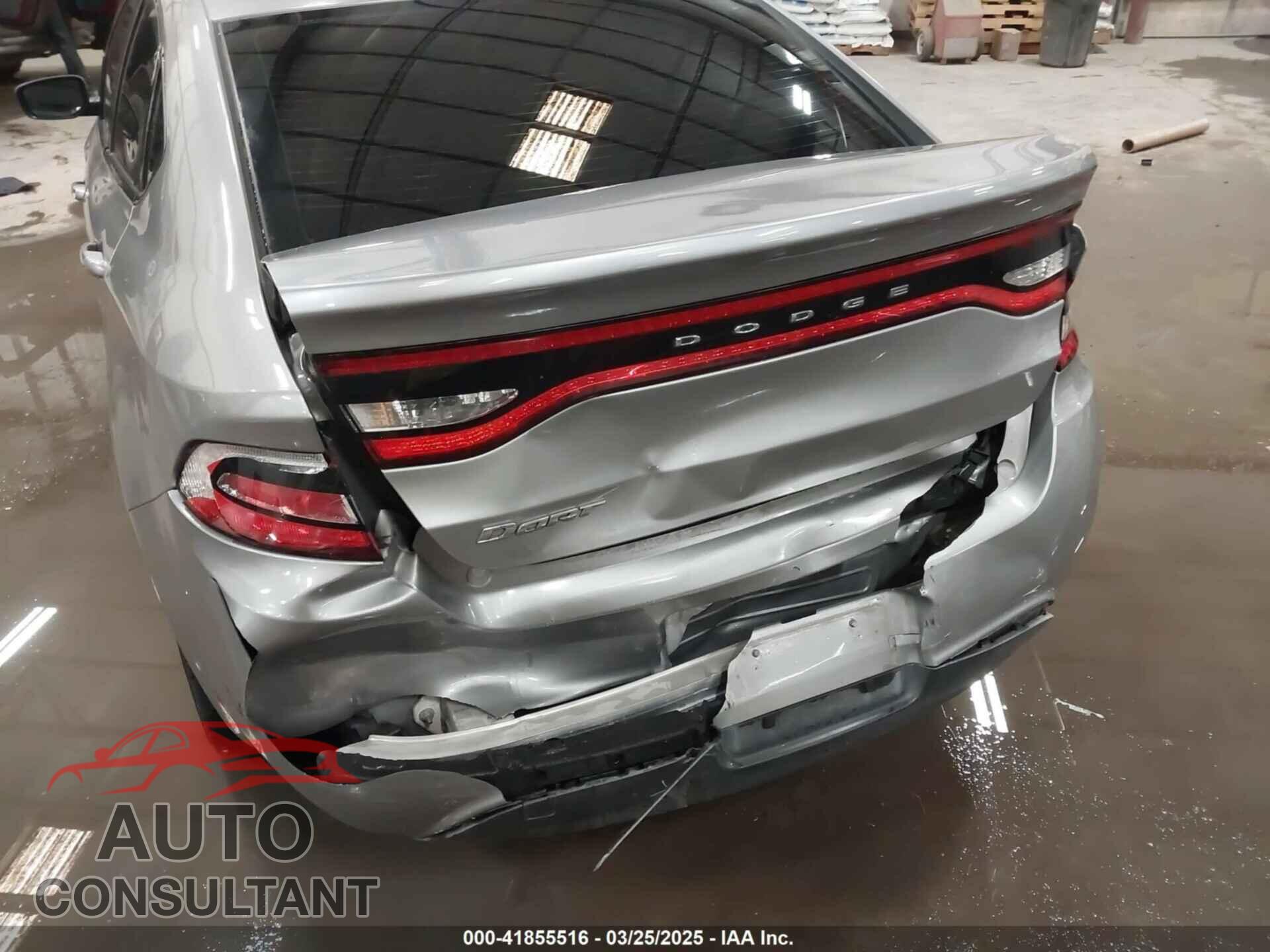 DODGE DART 2016 - 1C3CDFAA8GD578415