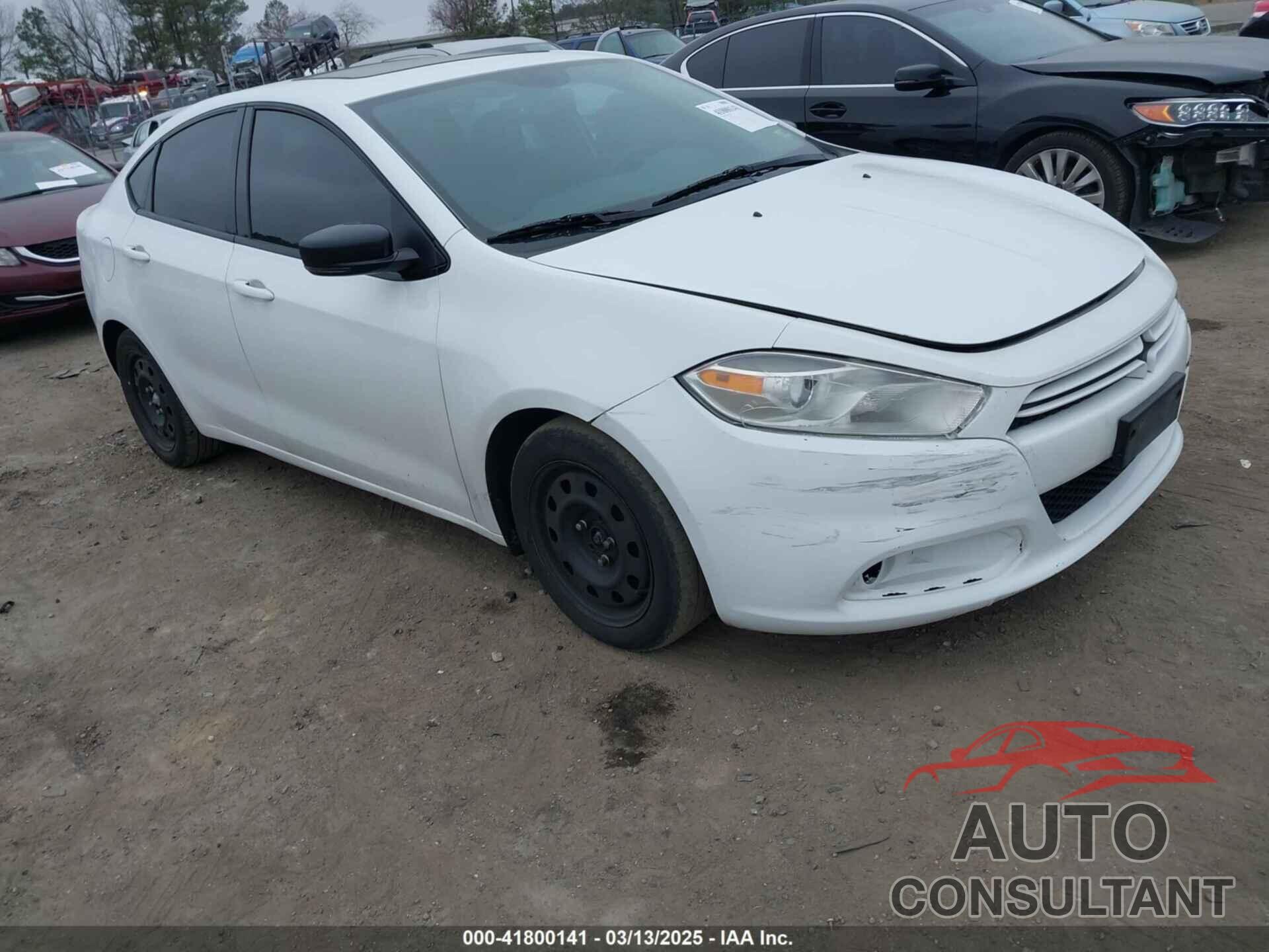 DODGE DART 2014 - 1C3CDFAAXED770481