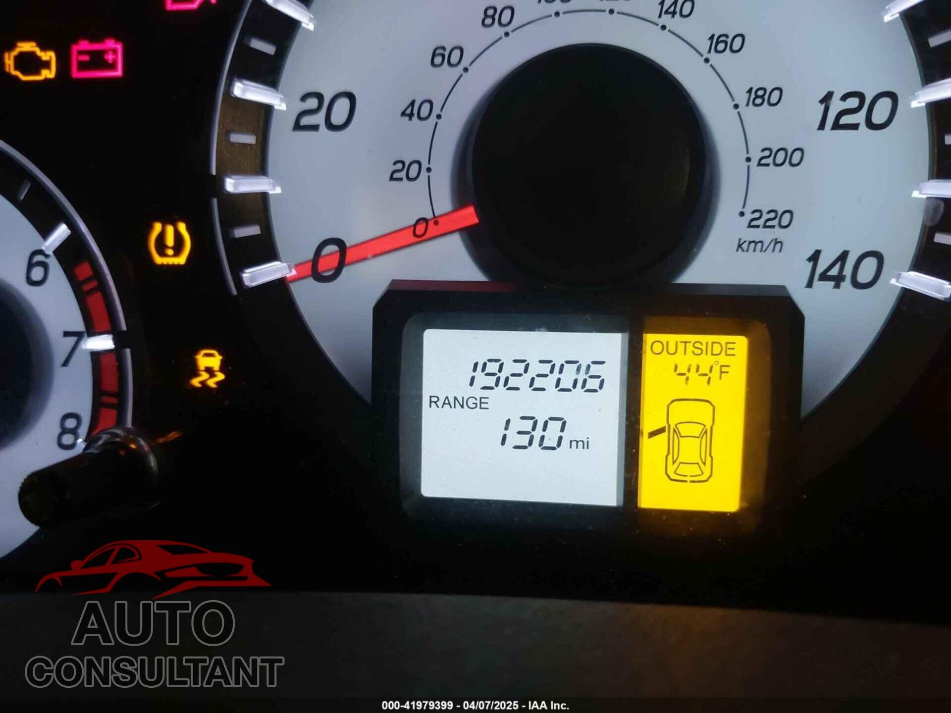 HONDA PILOT 2012 - 5FNYF4H46CB006164