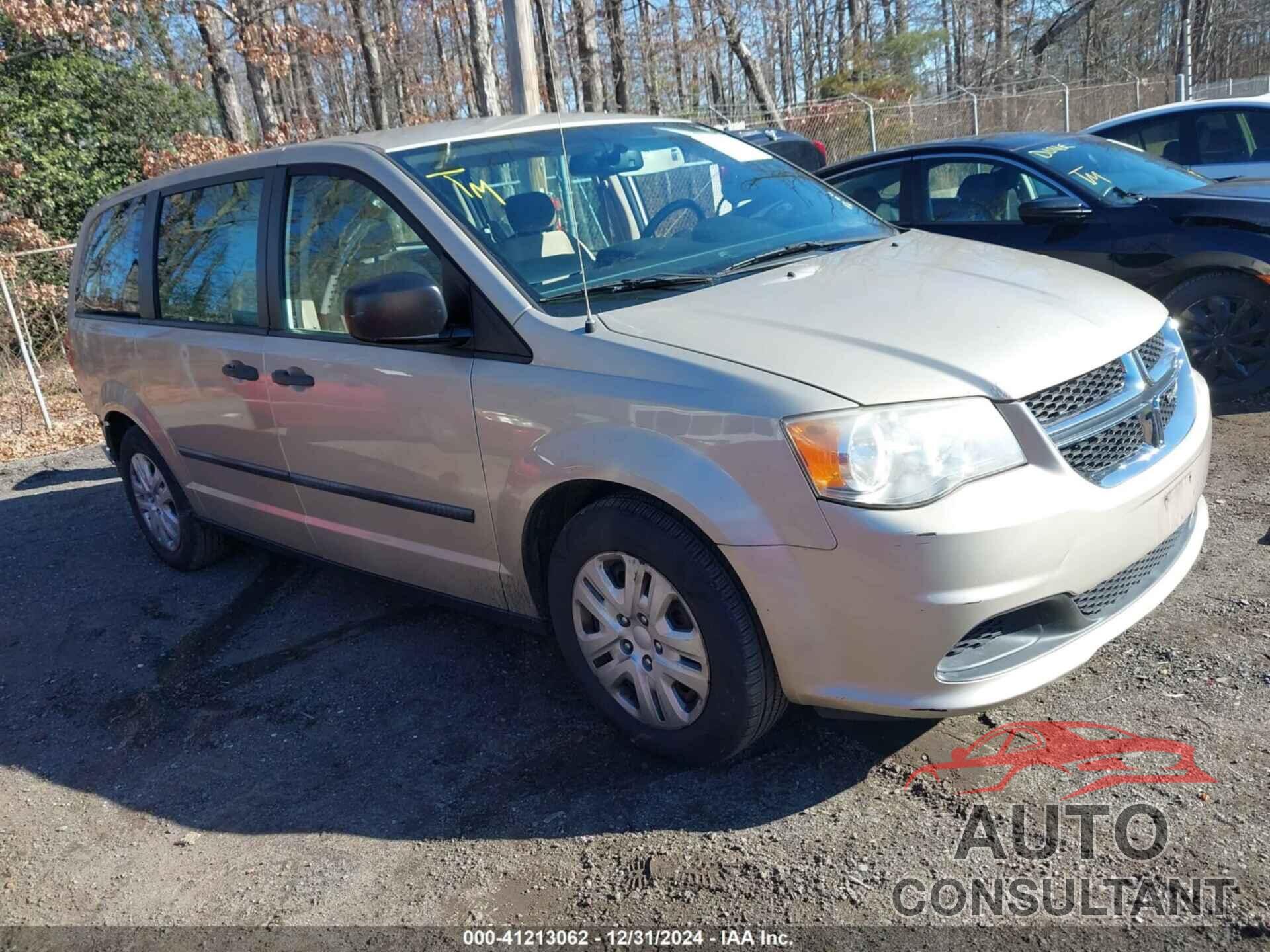 DODGE GRAND CARAVAN 2014 - 2C4RDGBG3ER452732