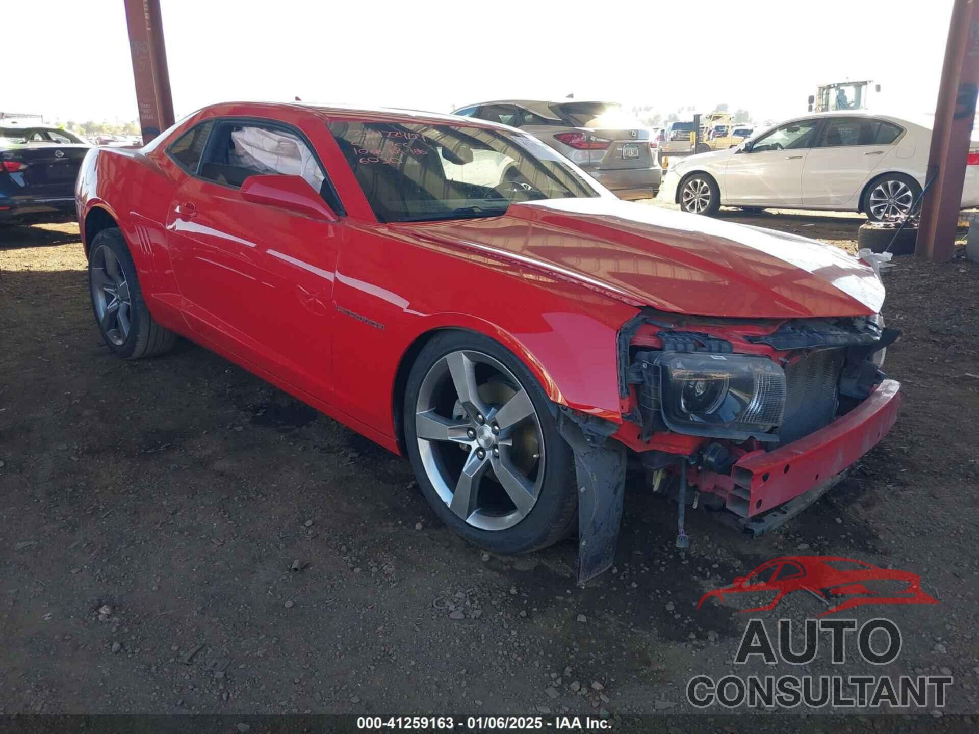 CHEVROLET CAMARO 2012 - 2G1FB1E37C9206030