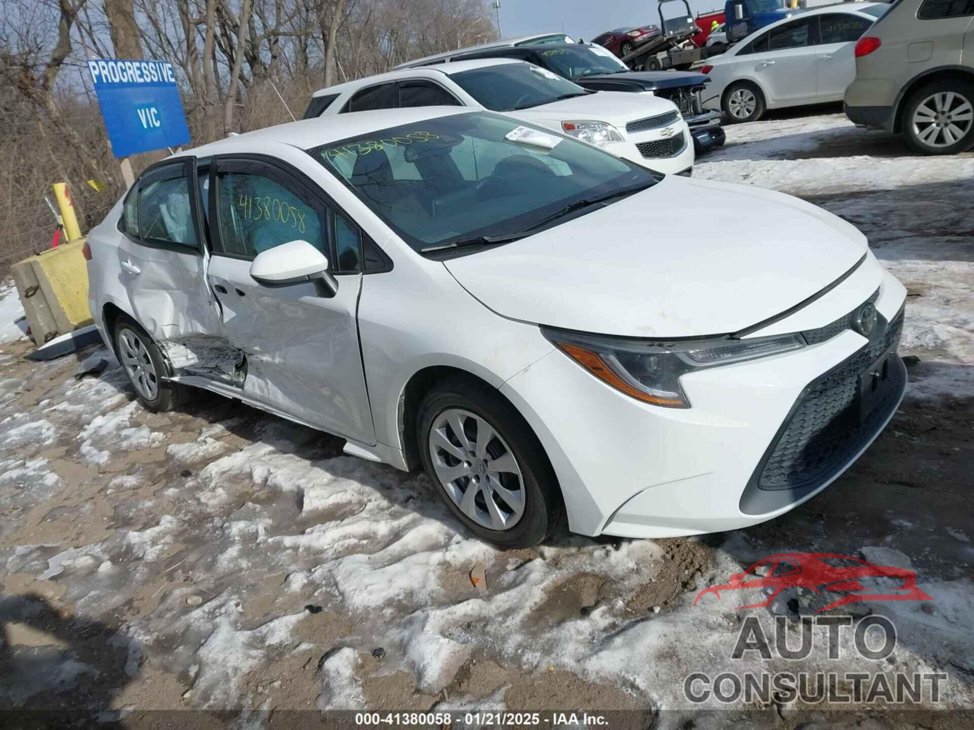 TOYOTA COROLLA 2021 - 5YFEPMAE7MP221982