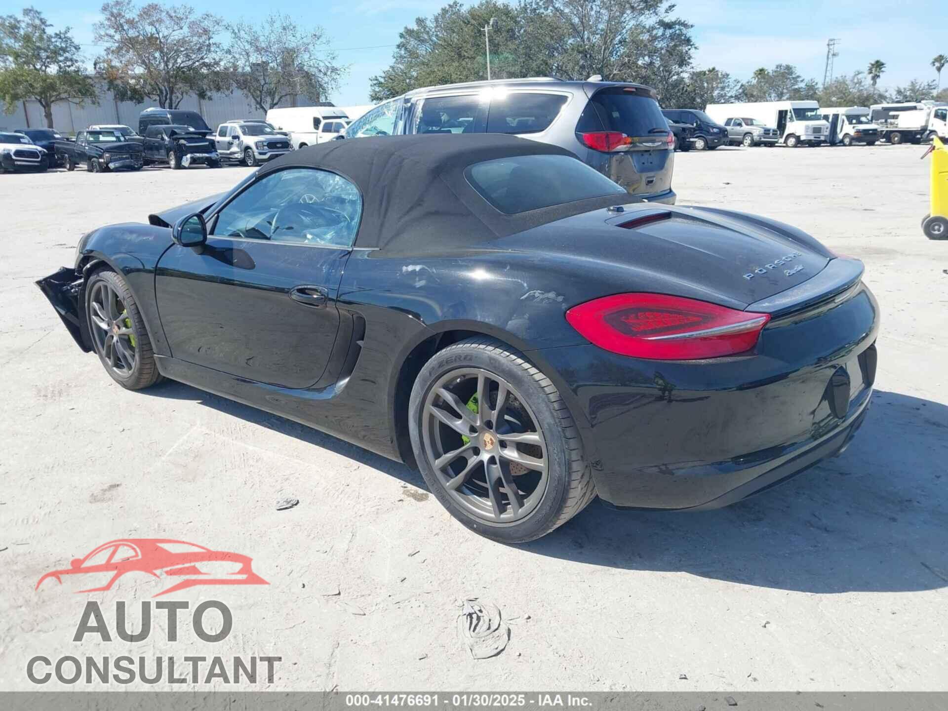 PORSCHE BOXSTER 2014 - WP0CA2A81ES121657