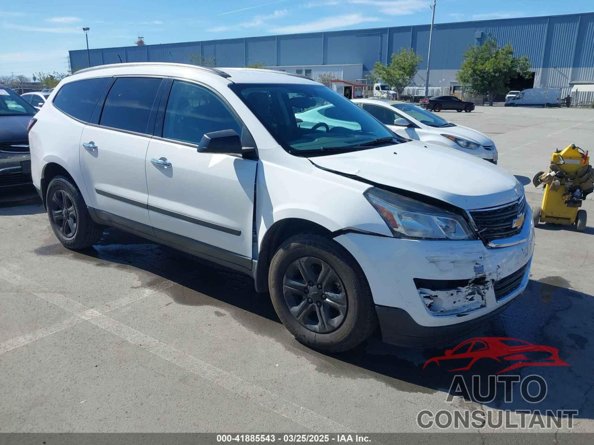 CHEVROLET TRAVERSE 2016 - 1GNKRFED5GJ288073