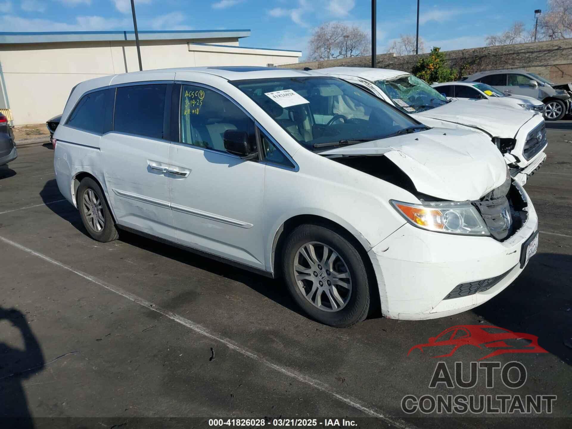 HONDA ODYSSEY 2013 - 5FNRL5H62DB055562