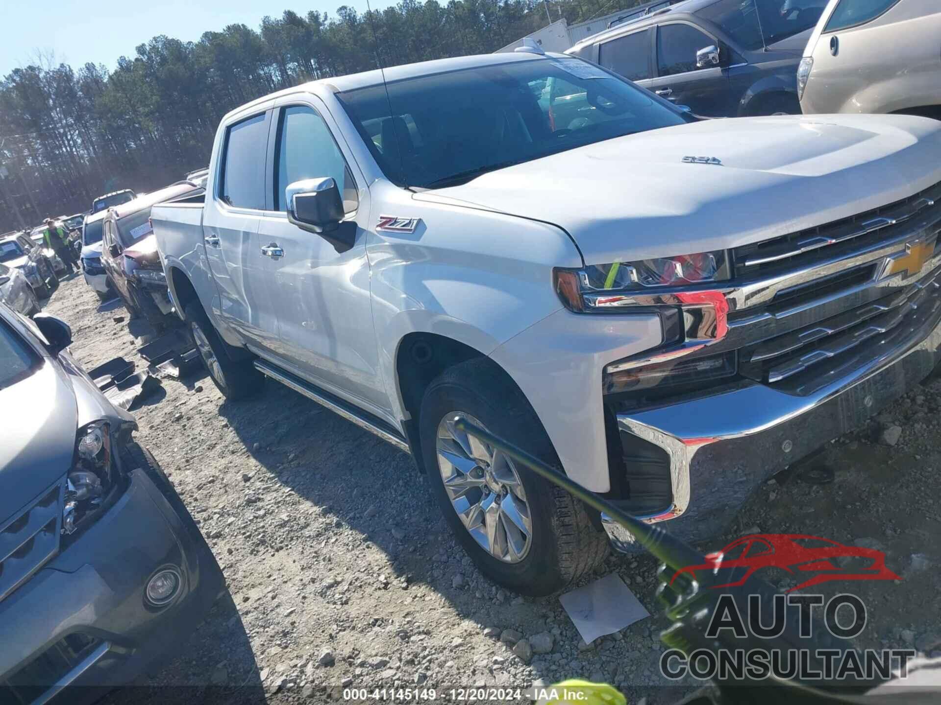 CHEVROLET SILVERADO 1500 2019 - 1GCUYGEL3KZ123666