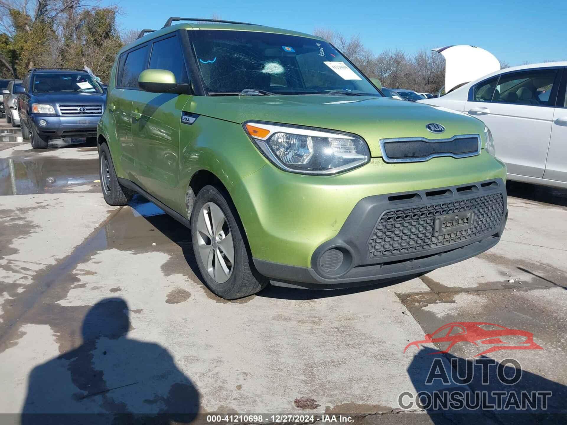 KIA SOUL 2015 - KNDJN2A26F7791233