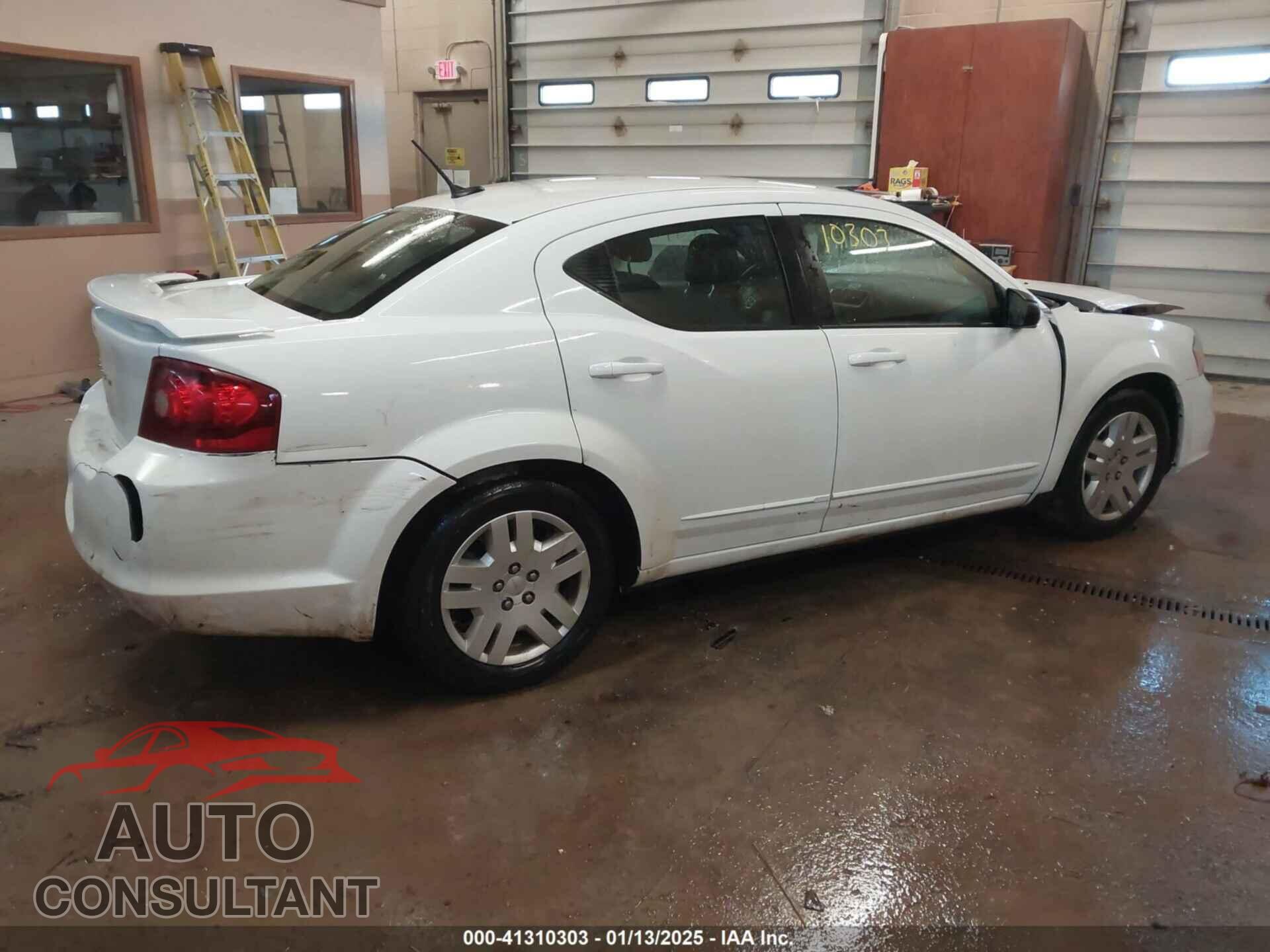 DODGE AVENGER 2012 - 1C3CDZAB0CN167671