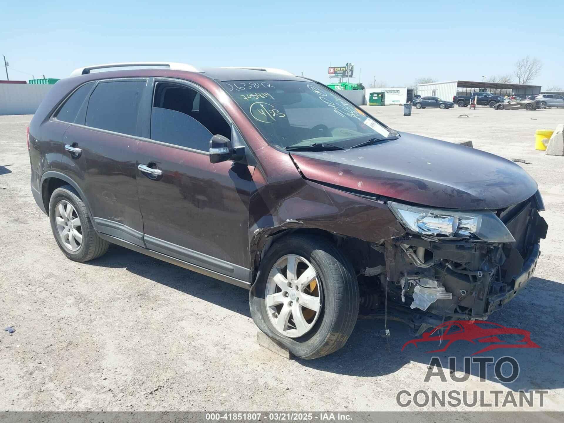 KIA SORENTO 2012 - 5XYKT3A67CG246921