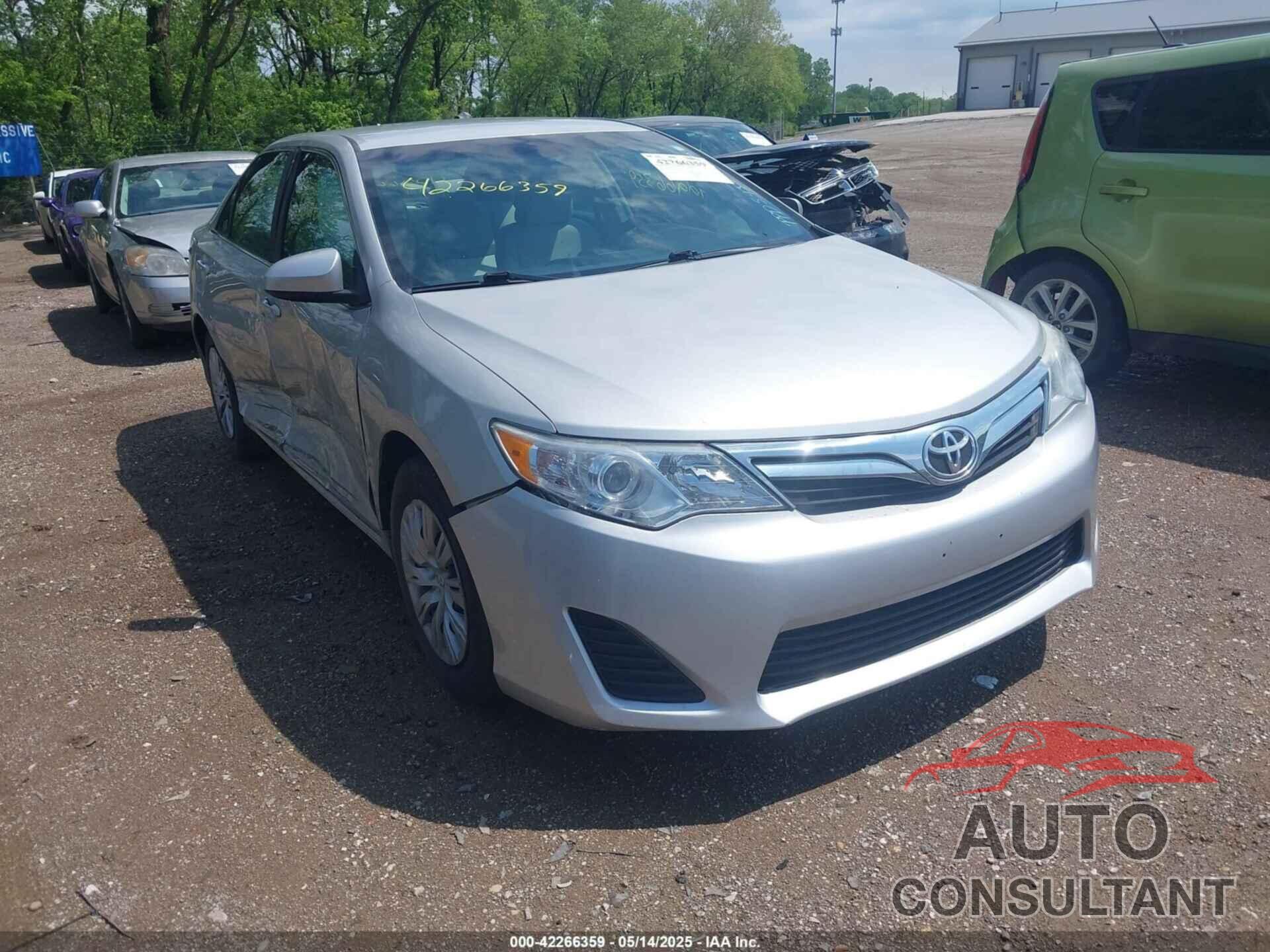 TOYOTA CAMRY 2012 - 4T1BF1FKXCU181199