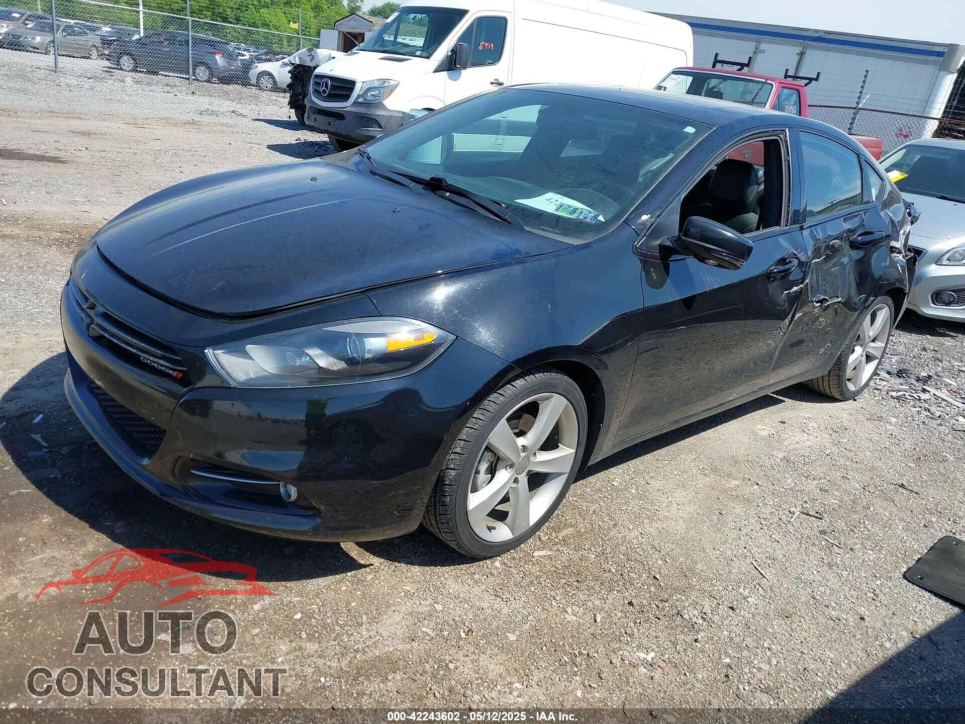 DODGE DART 2014 - 1C3CDFEBXED725110