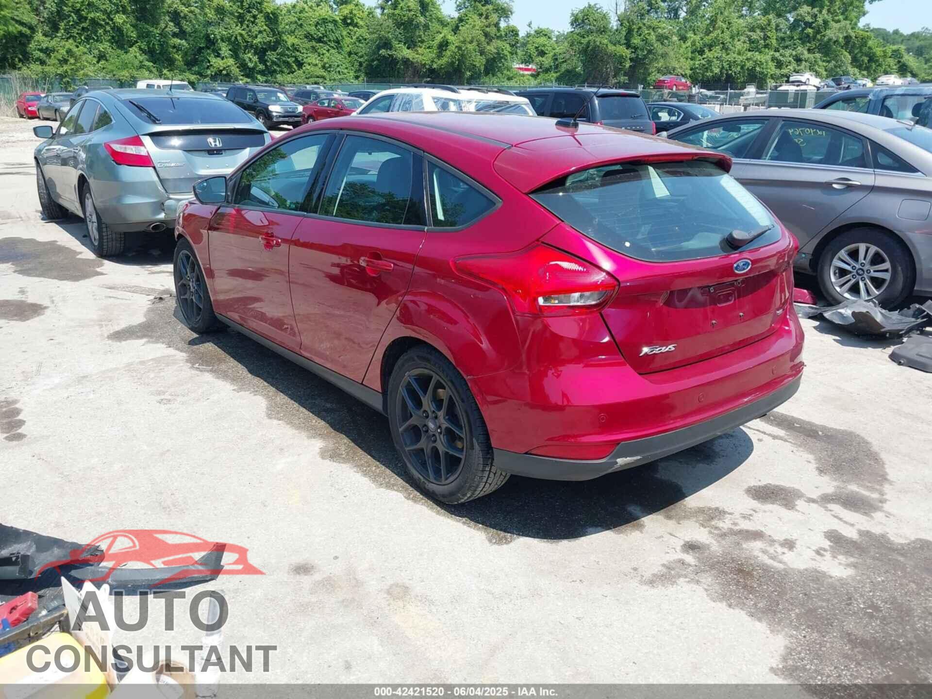 FORD FOCUS 2016 - 1FADP3K23GL312101