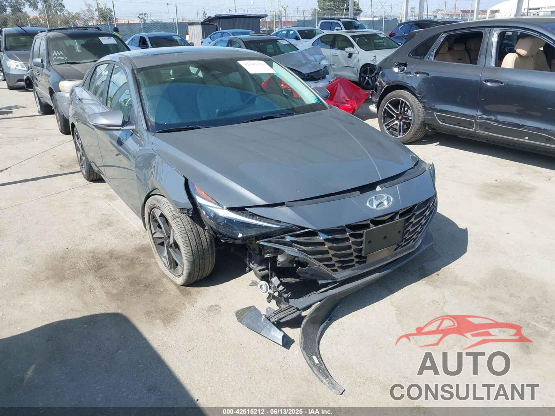 HYUNDAI ELANTRA HYBRID 2023 - KMHLN4AJ8PU074892
