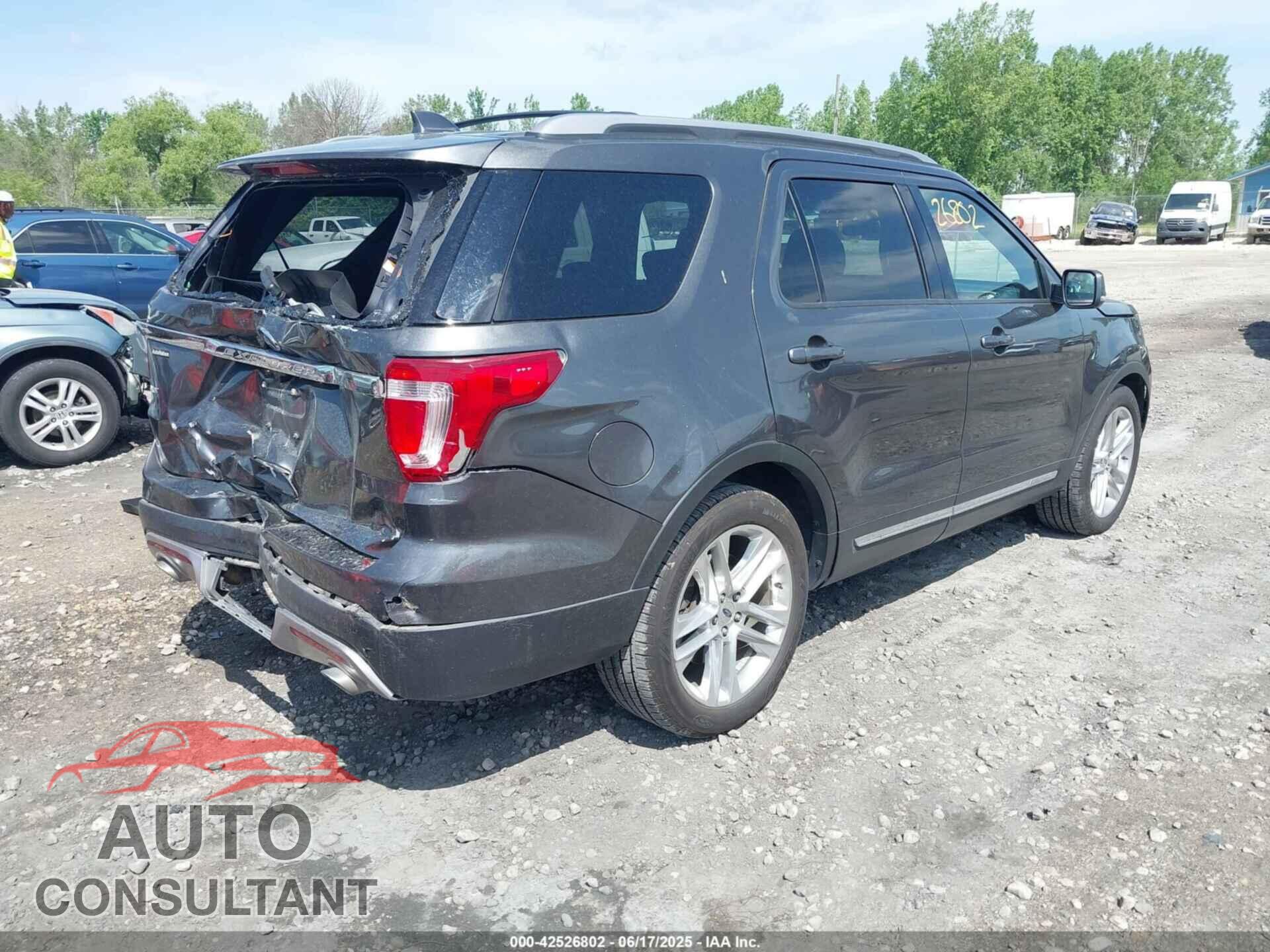 FORD EXPLORER 2017 - 1FM5K7D86HGB90698