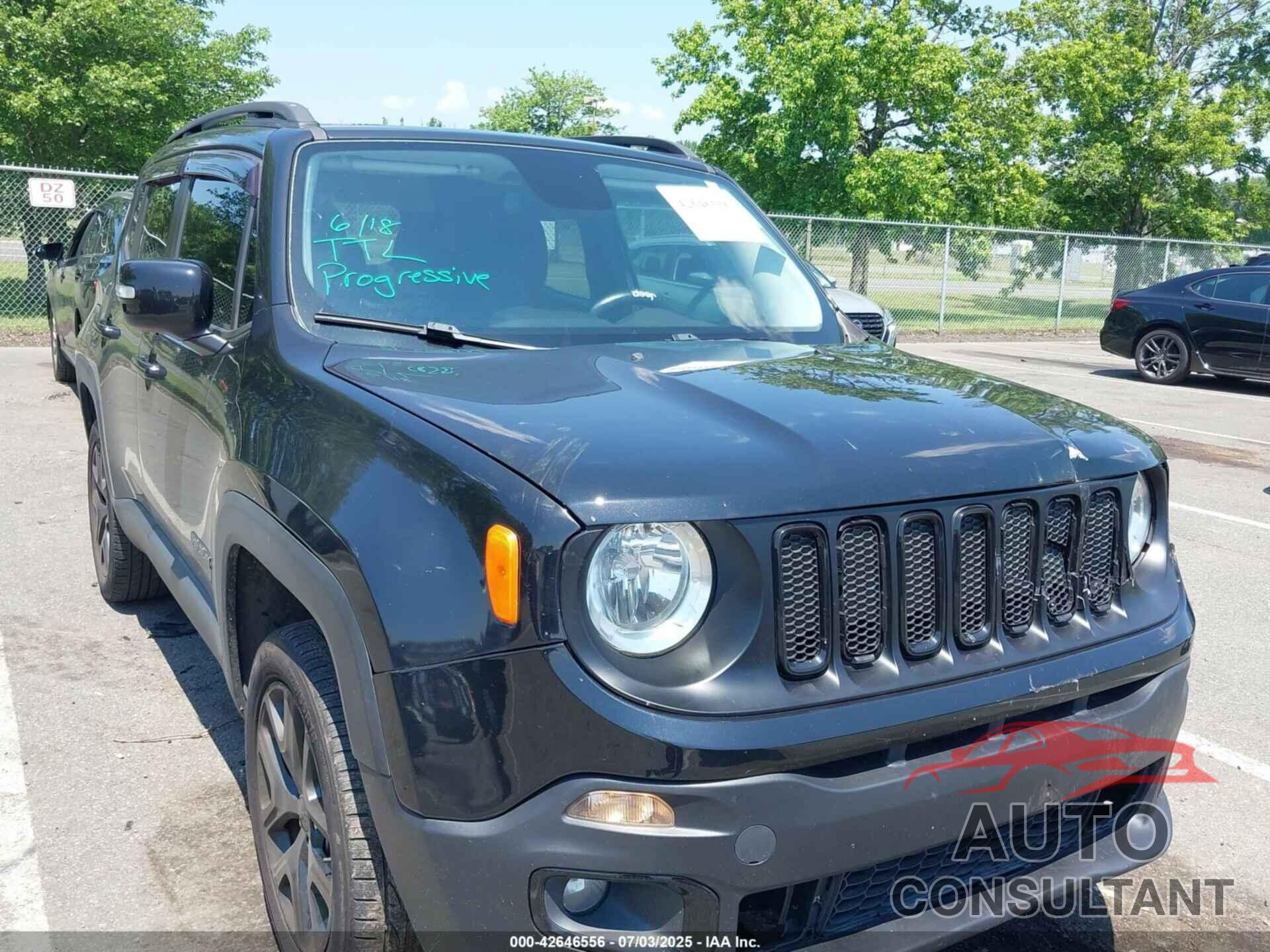 JEEP RENEGADE 2016 - ZACCJBBT5GPD60334