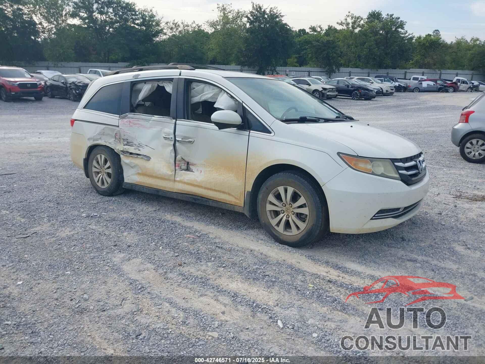 HONDA ODYSSEY 2015 - 5FNRL5H40FB012937