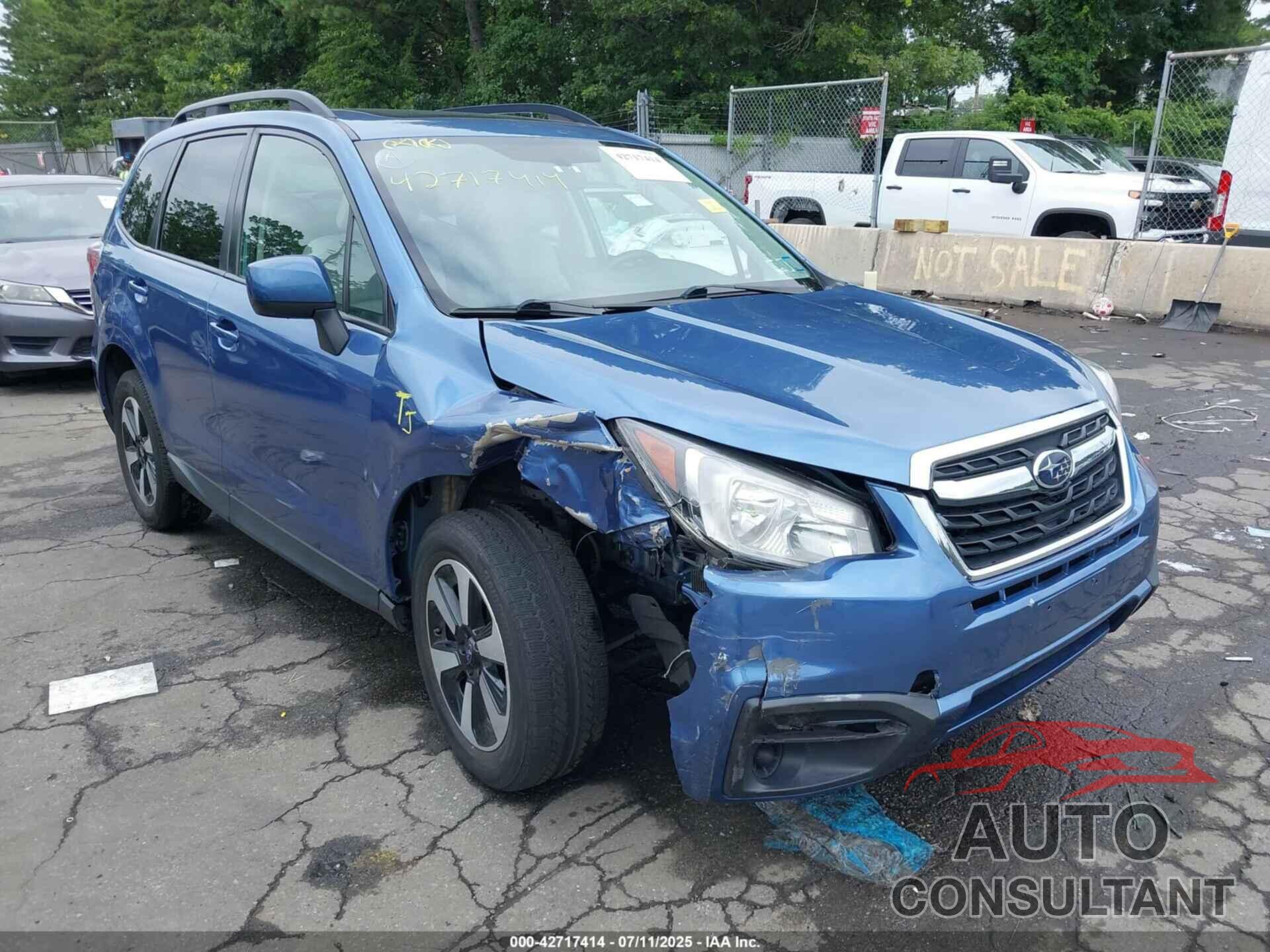 SUBARU FORESTER 2018 - JF2SJAEC7JH605815