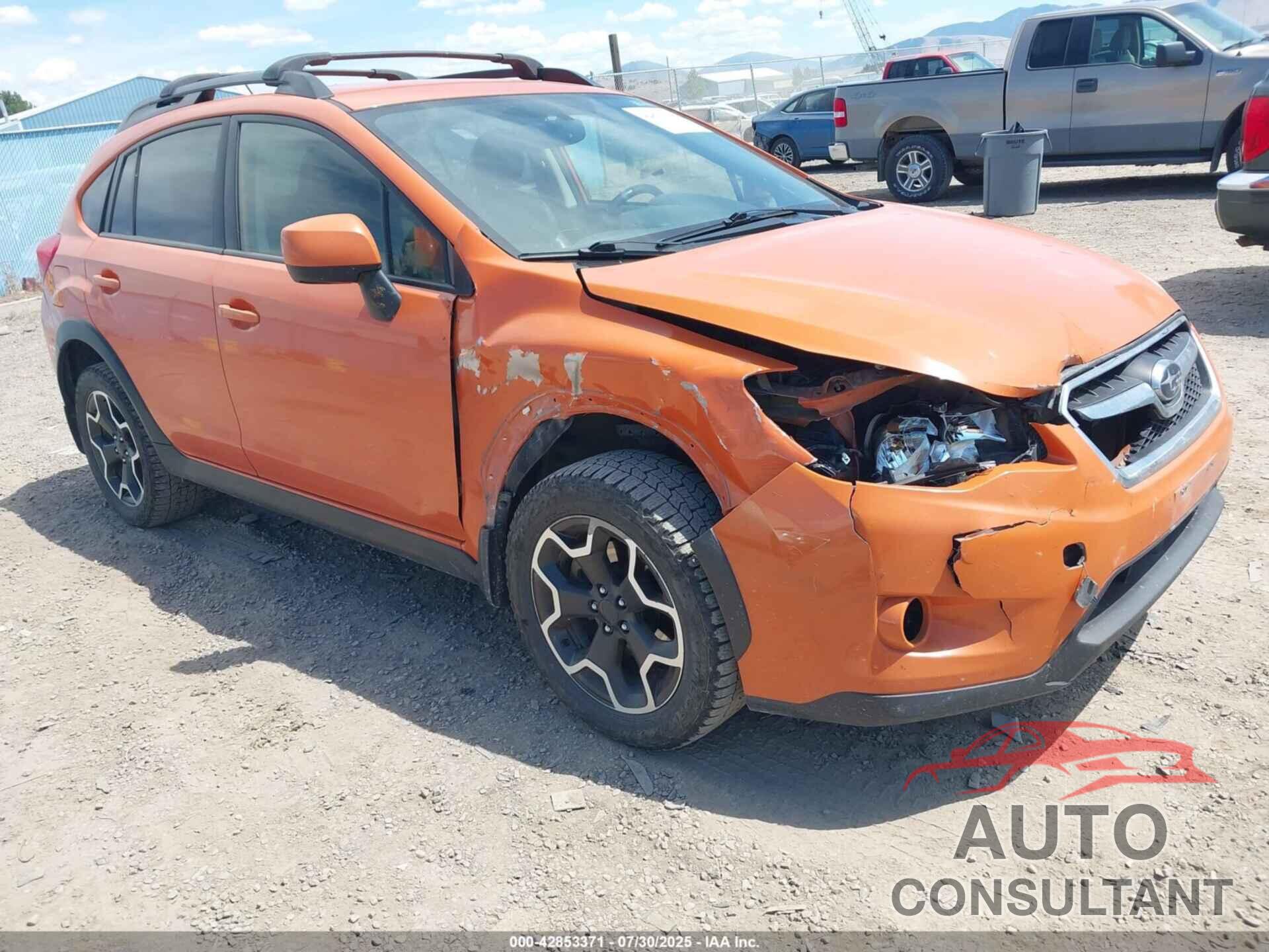 SUBARU XV CROSSTREK 2014 - JF2GPAGC5EH314169