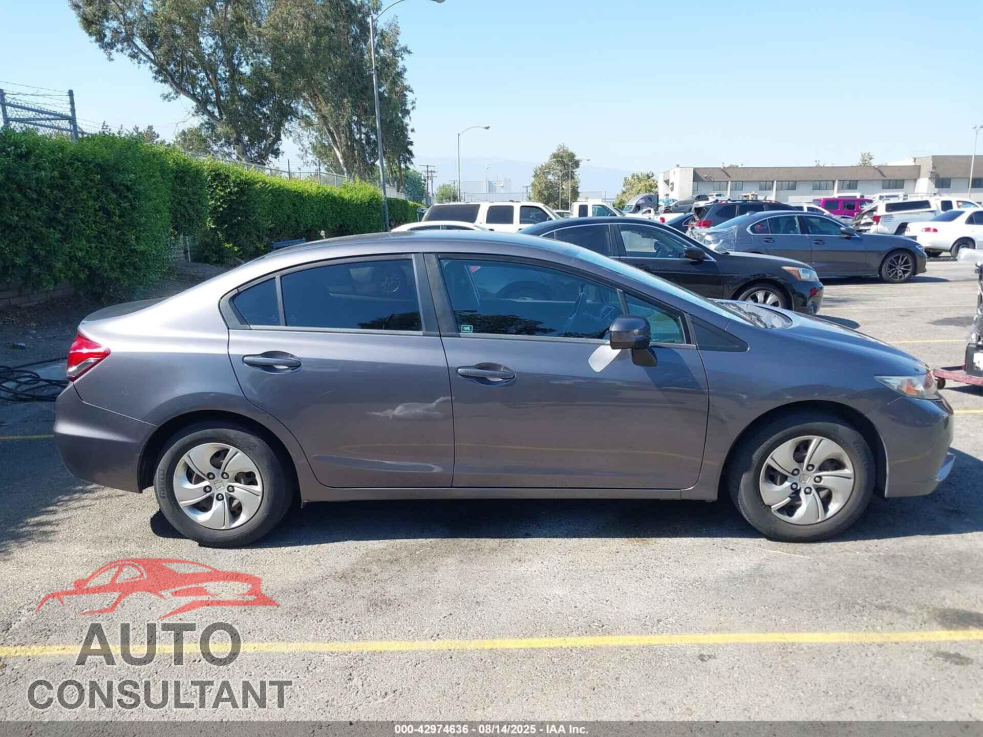 HONDA CIVIC 2015 - 19XFB2F55FE204585