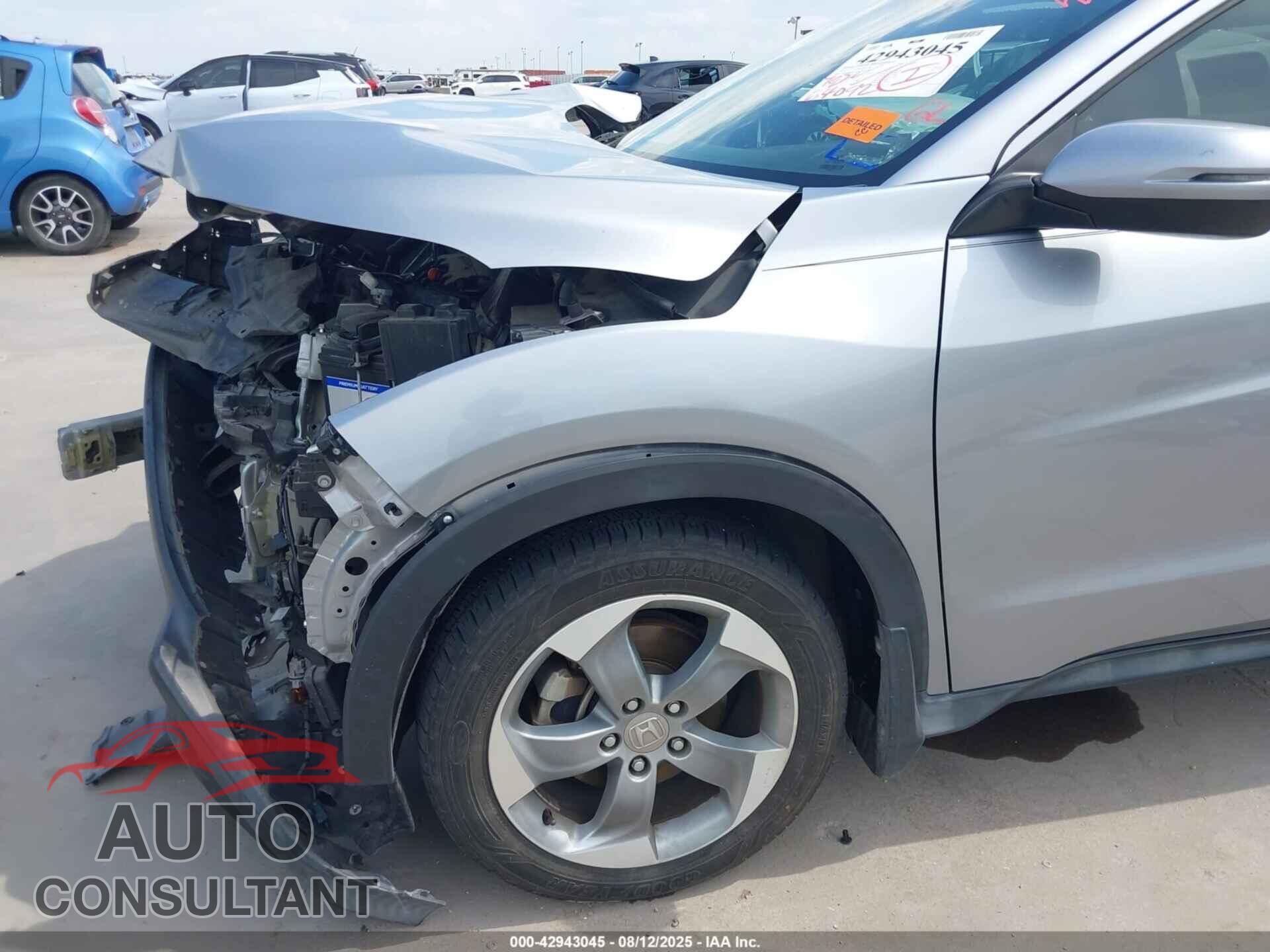 HONDA HR-V 2017 - 3CZRU5H54HM719568