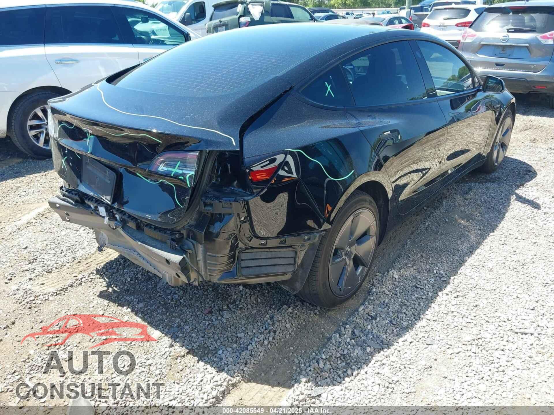 TESLA MODEL 3 2022 - 5YJ3E1EA7NF331382