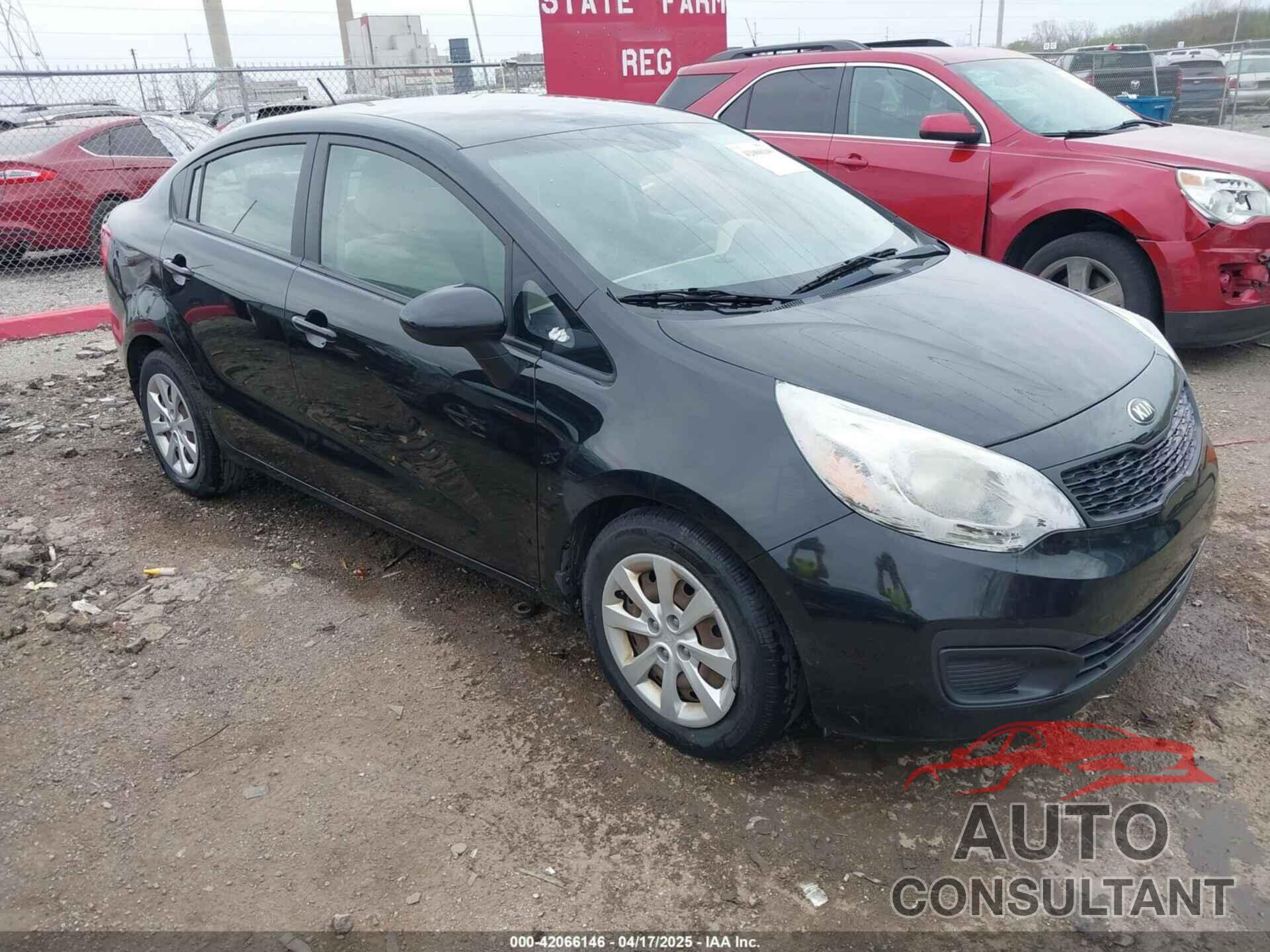 KIA RIO 2013 - KNADM4A30D6157890