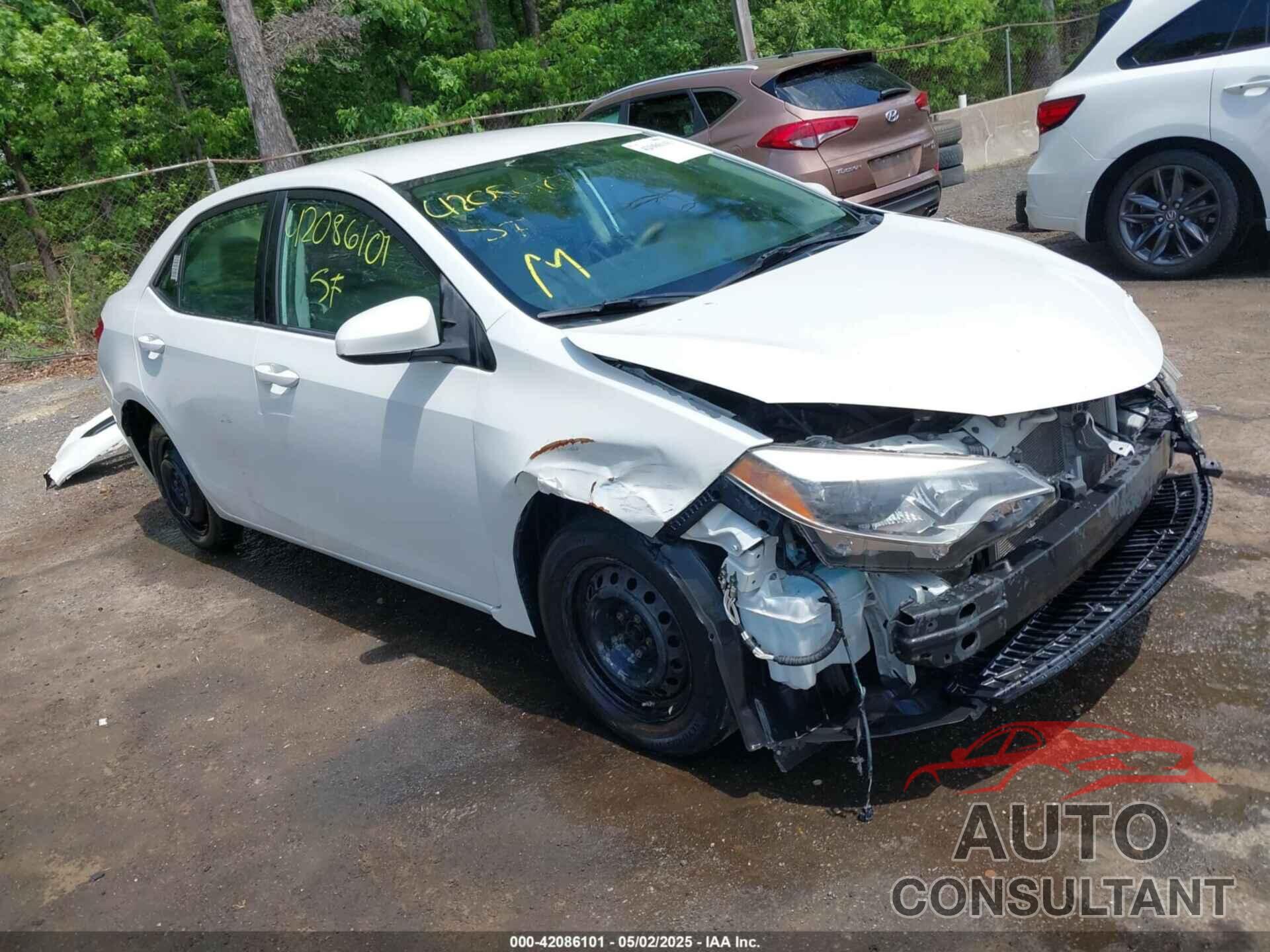 TOYOTA COROLLA 2015 - 5YFBPRHE7FP338633