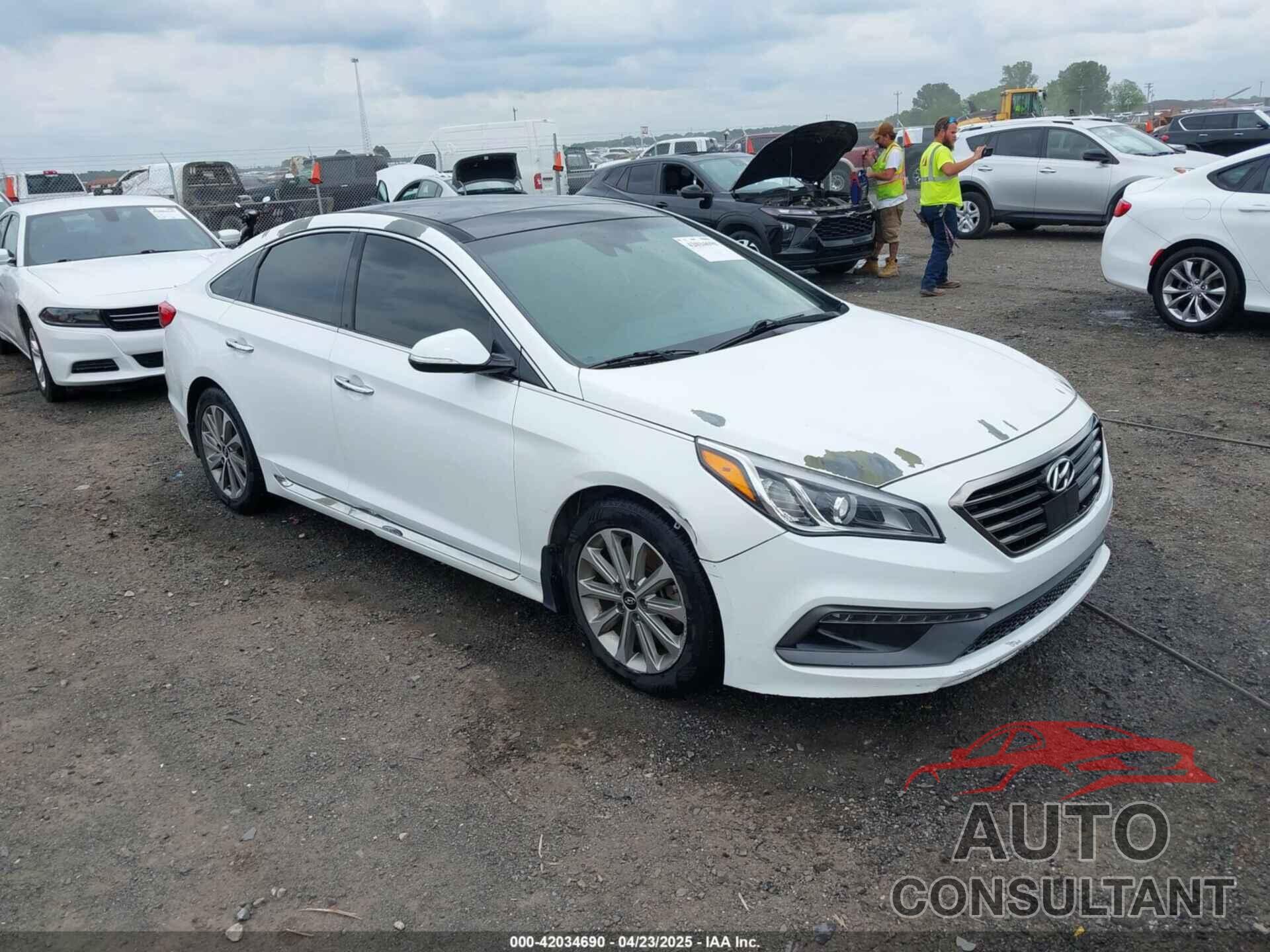 HYUNDAI SONATA 2016 - 5NPE34AFXGH300343