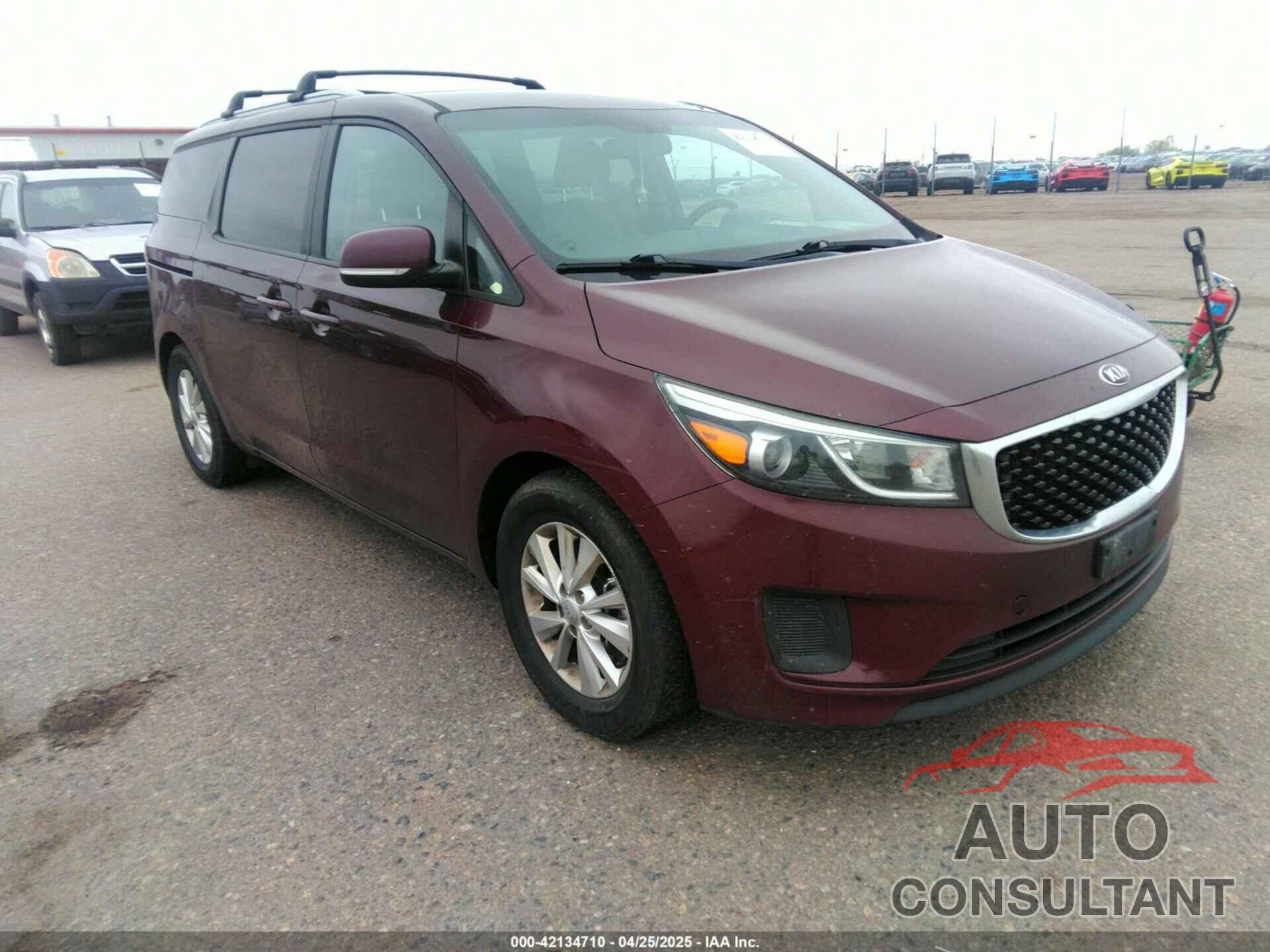 KIA SEDONA 2016 - KNDMB5C18G6161281