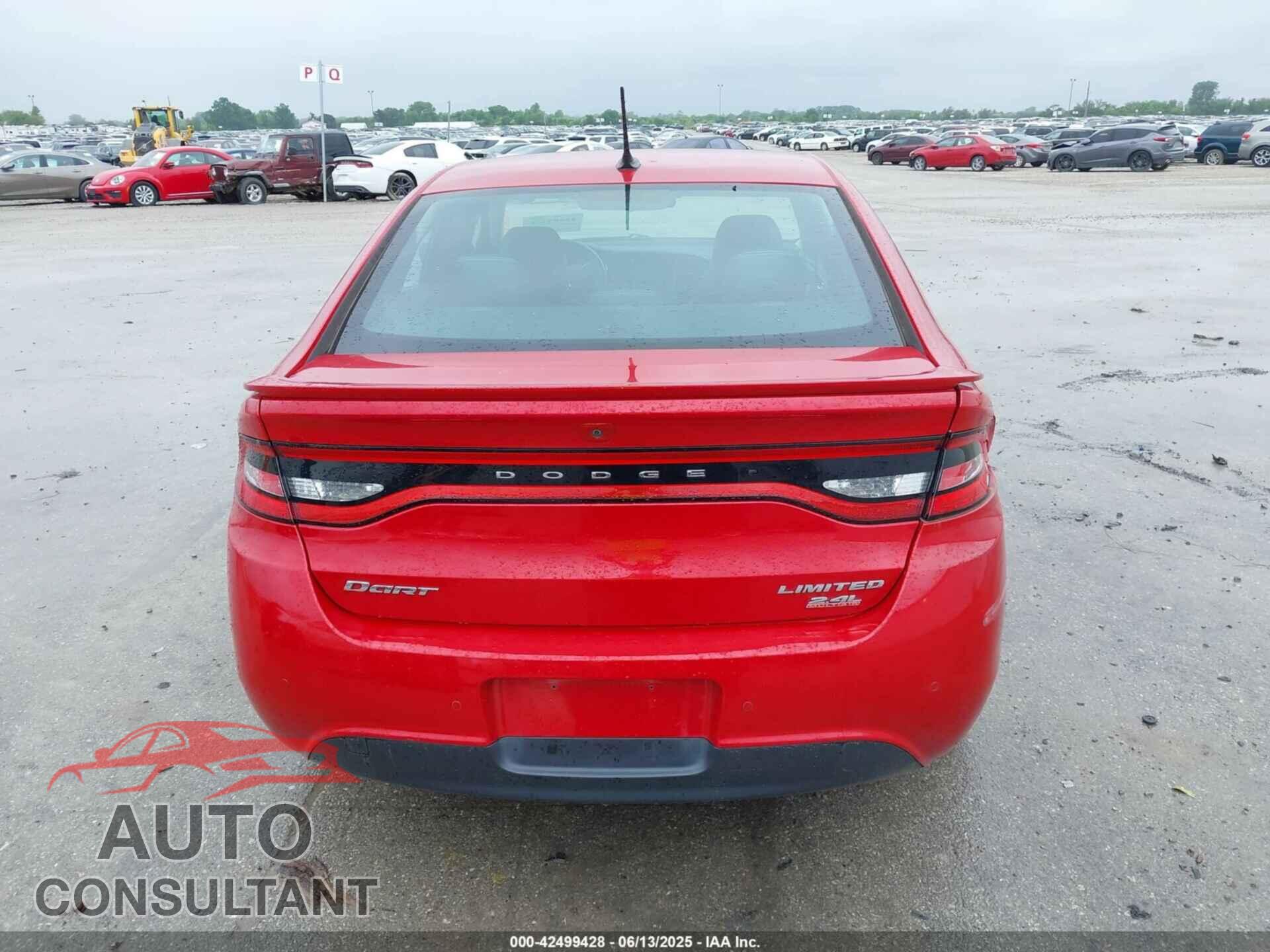 DODGE DART 2014 - 1C3CDFCB1ED901870