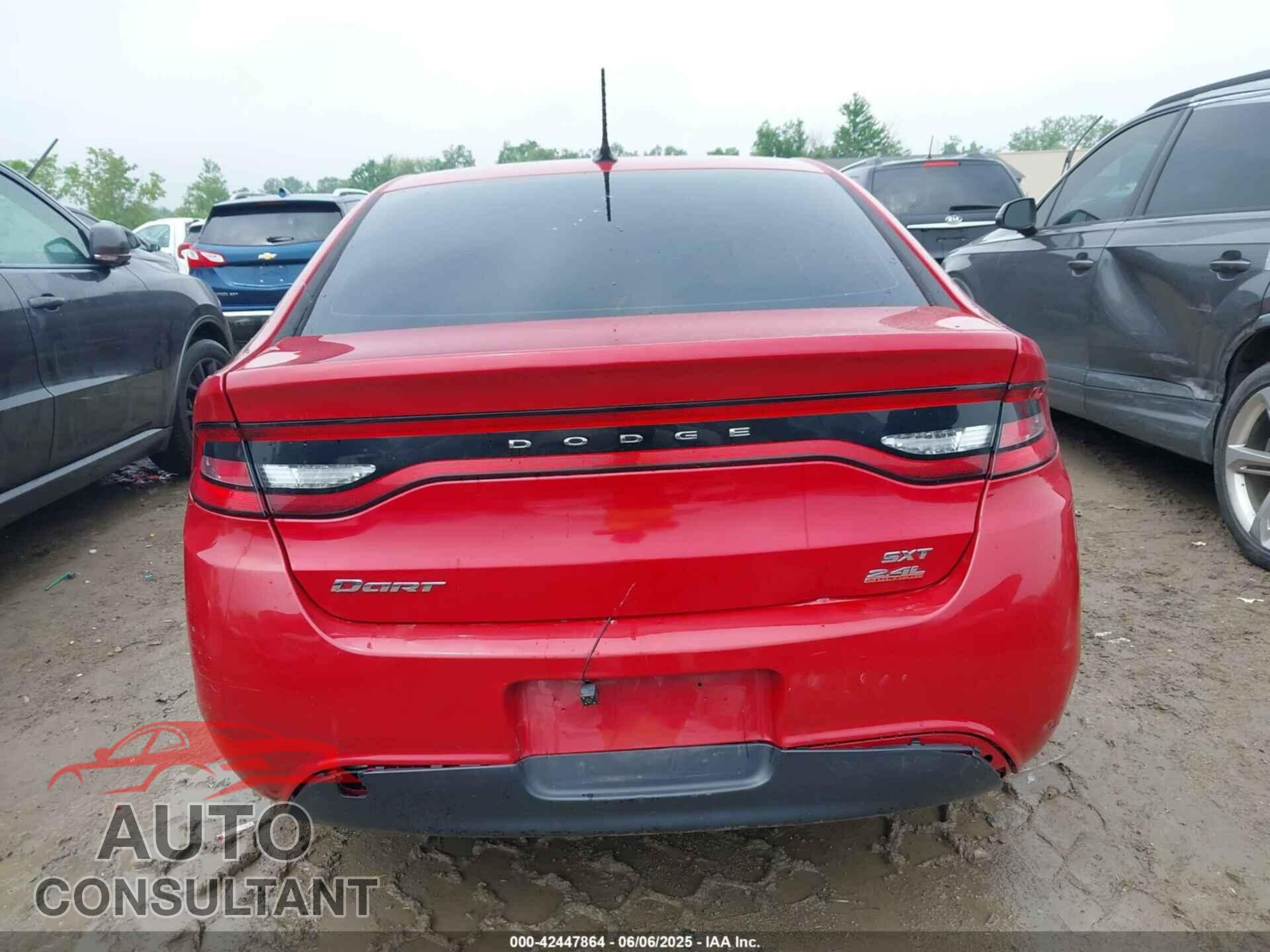DODGE DART 2014 - 1C3CDFBB1ED861128