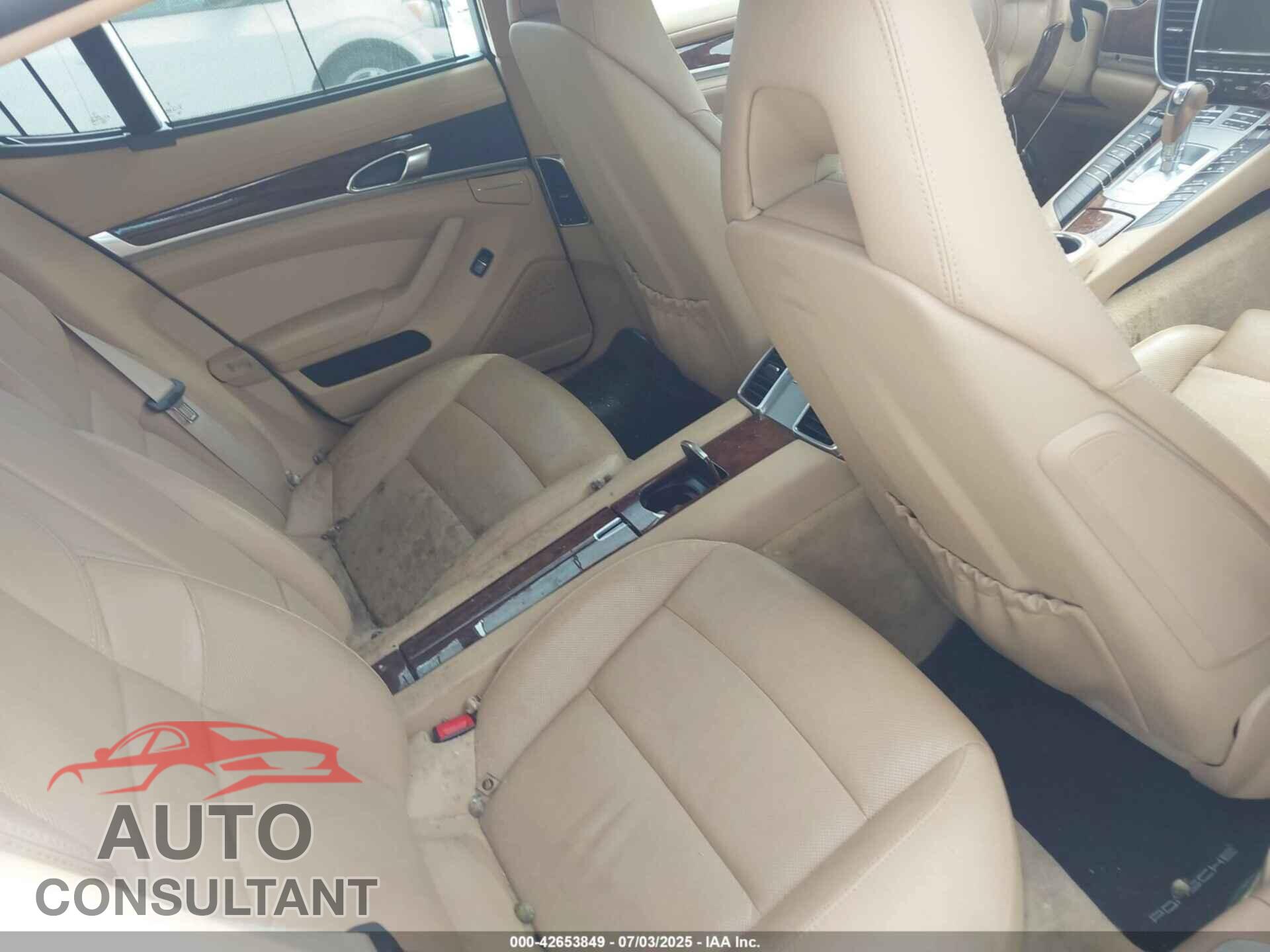 PORSCHE PANAMERA 2011 - WP0AA2A70BL019965