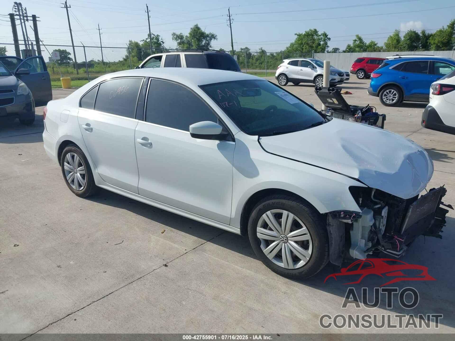 VOLKSWAGEN JETTA 2017 - 3VW2B7AJ4HM344259