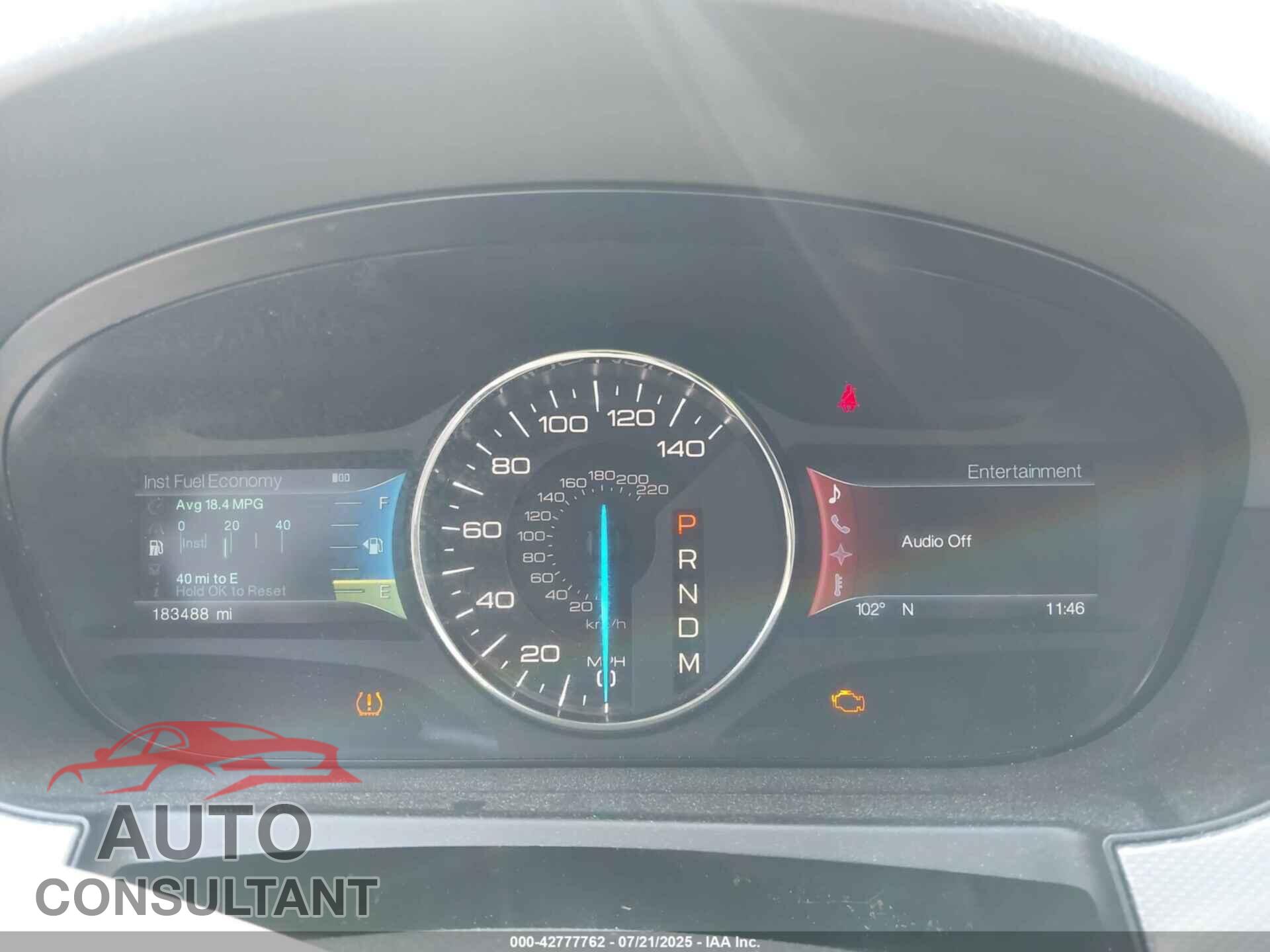 FORD EDGE 2012 - 2FMDK4JC8CBA06428